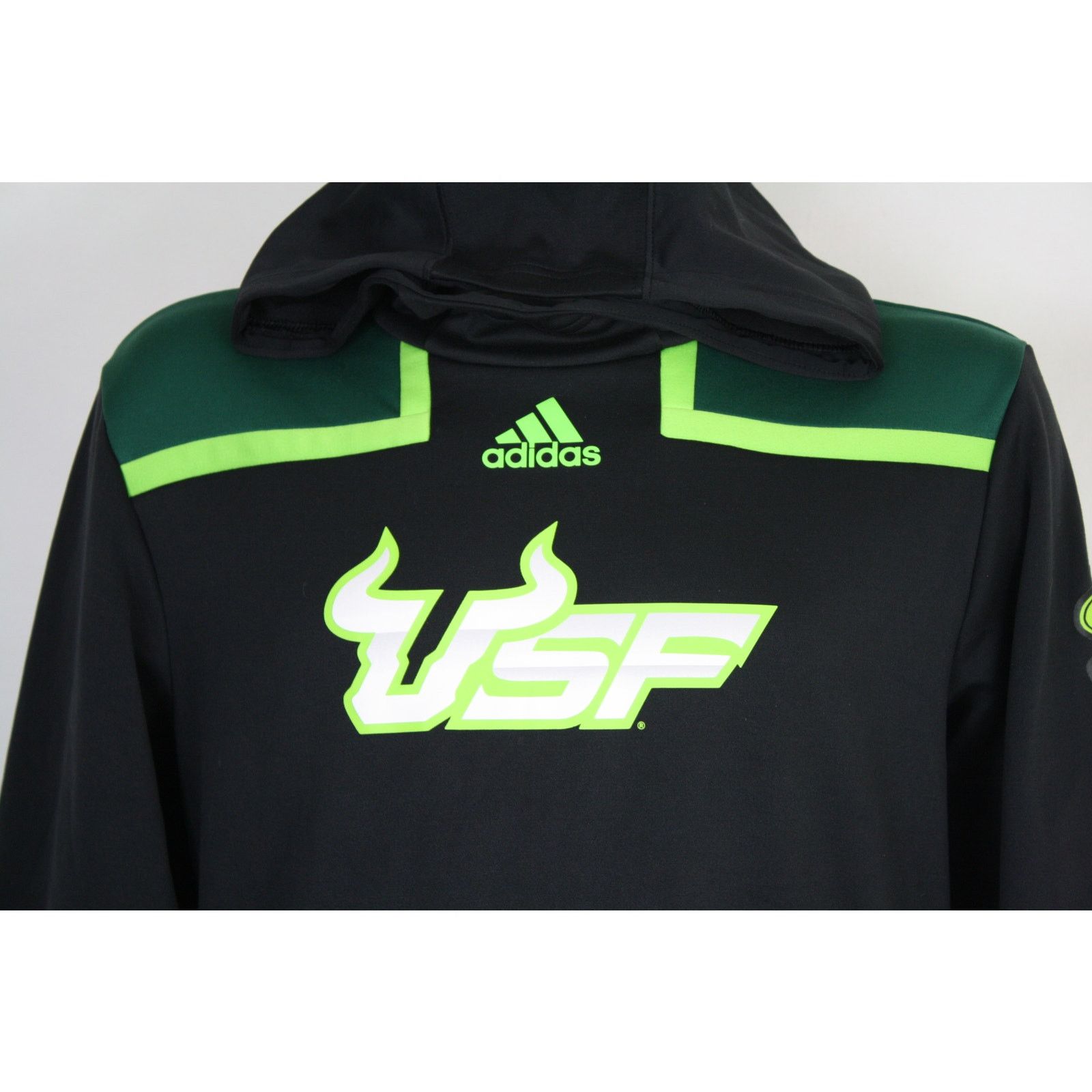 NCAA × Vintage Adidas USF Bulls Tracksuit Set Mens Large Team Issue Size US L / EU 52-54 / 3 - 13 Thumbnail