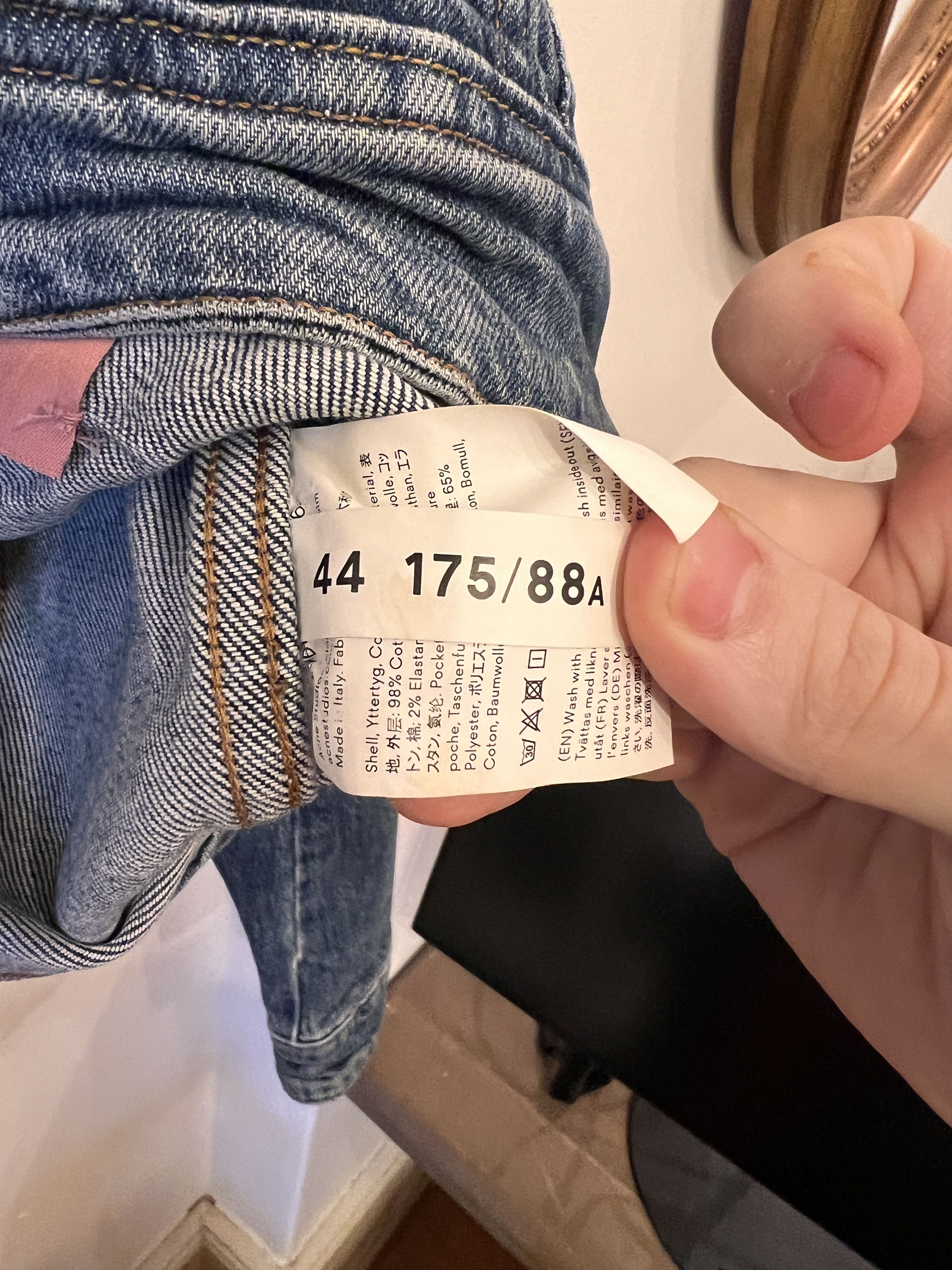 Acne Studios Blue Denim Size US S / EU 44-46 / 1 - 7 Thumbnail