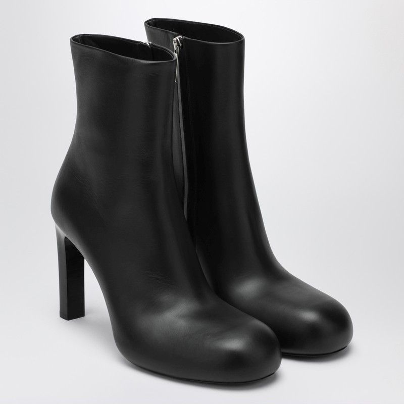 Balenciaga Black Fargo Ankle Boots In Leather