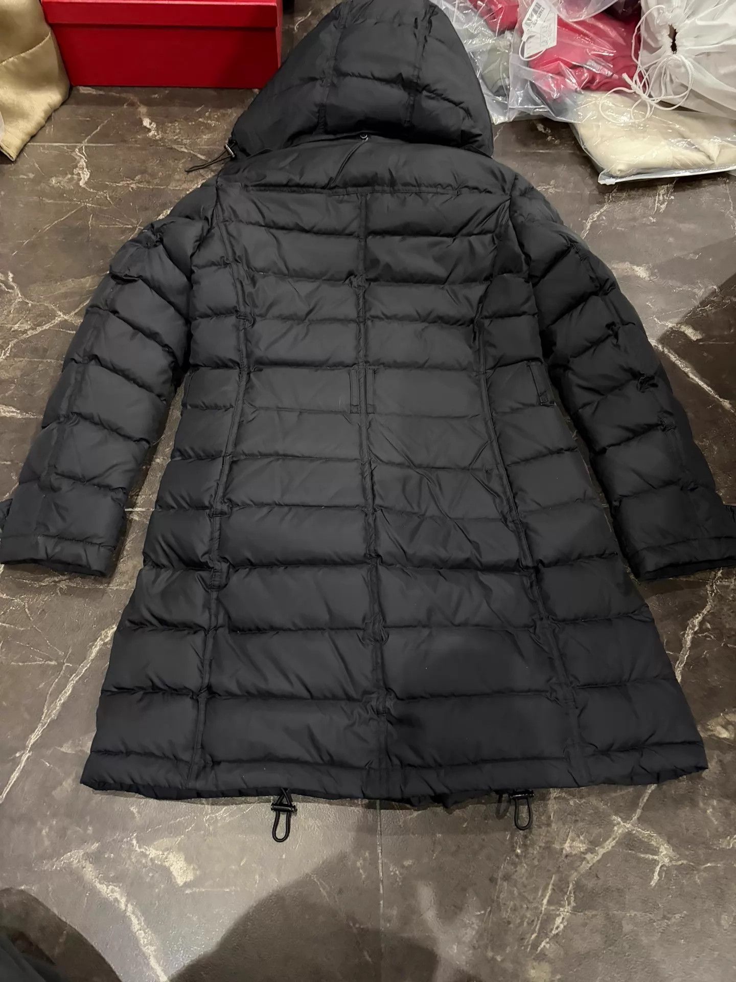 Burberry Burberry Brit Black Long Puffer Jacket S Size S / US 4 / IT 40 - 7 Thumbnail