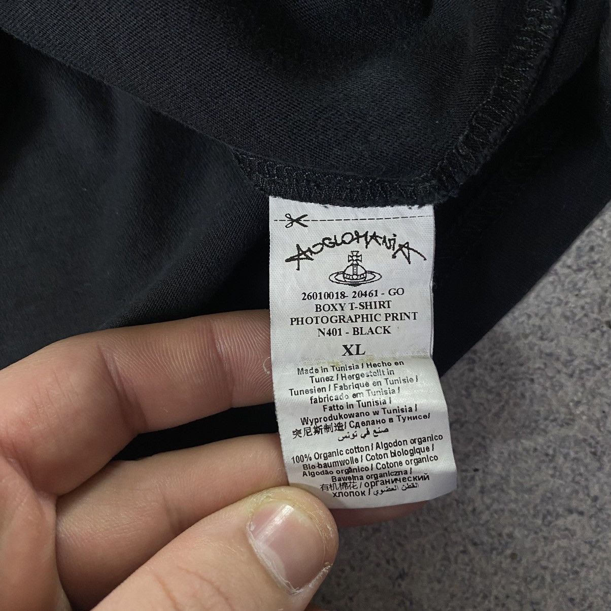 Vivienne Westwood Vivienne Westwood Big Logo Vintage T shirt Luxury Chaos Size US XL / EU 56 / 4 - 9 Thumbnail