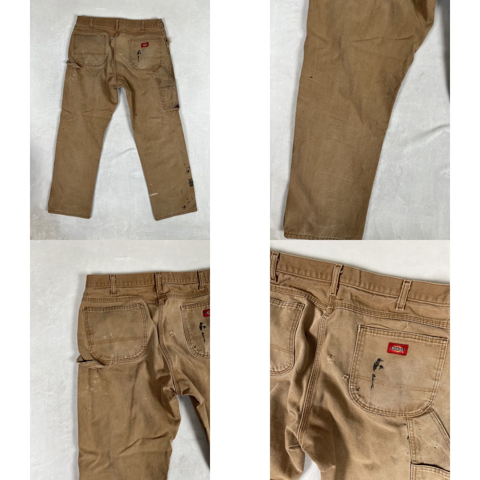 Dickies Dickies 874 Carpenter Canvas Pants Workwear Brown 36x32 Men's Straight Leg 5-Pocket 874 USA 90s Grunge Vintage? Wait no Vintage: No Size US 36 / EU 52 - 8 Thumbnail