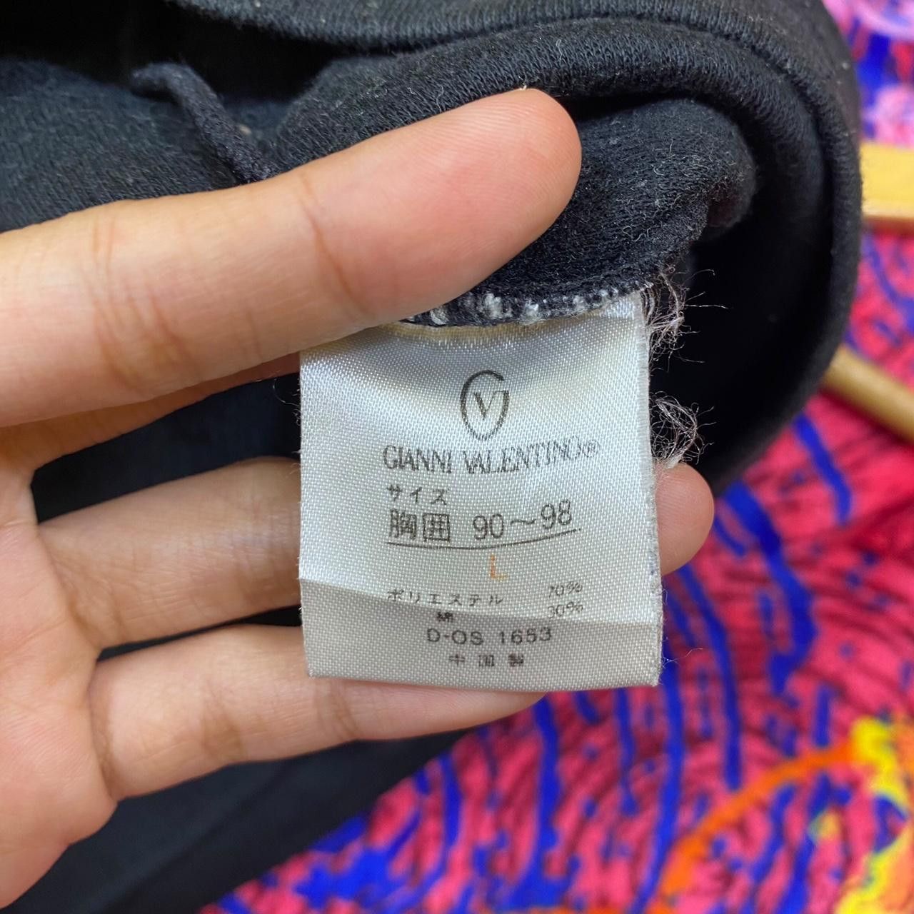 Other Vintage GIANNI VALENTINO ITALY Sports Collection Sweatshirt Size L / US 10 / IT 46 - 6 Thumbnail