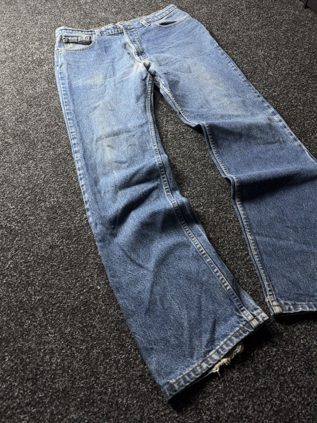 Levi's Vintage Clothing Archive Vintage 90s Levi’s 517 Made in USA Bootcut Jeans Size US 35 - 2 Thumbnail