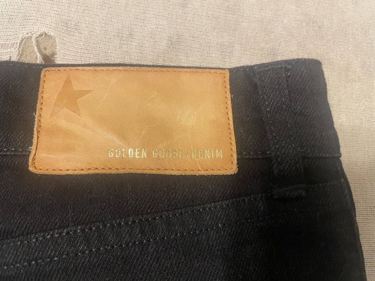 Golden Goose Golden Goose Black Up Jeans Size US 33 - 6 Thumbnail