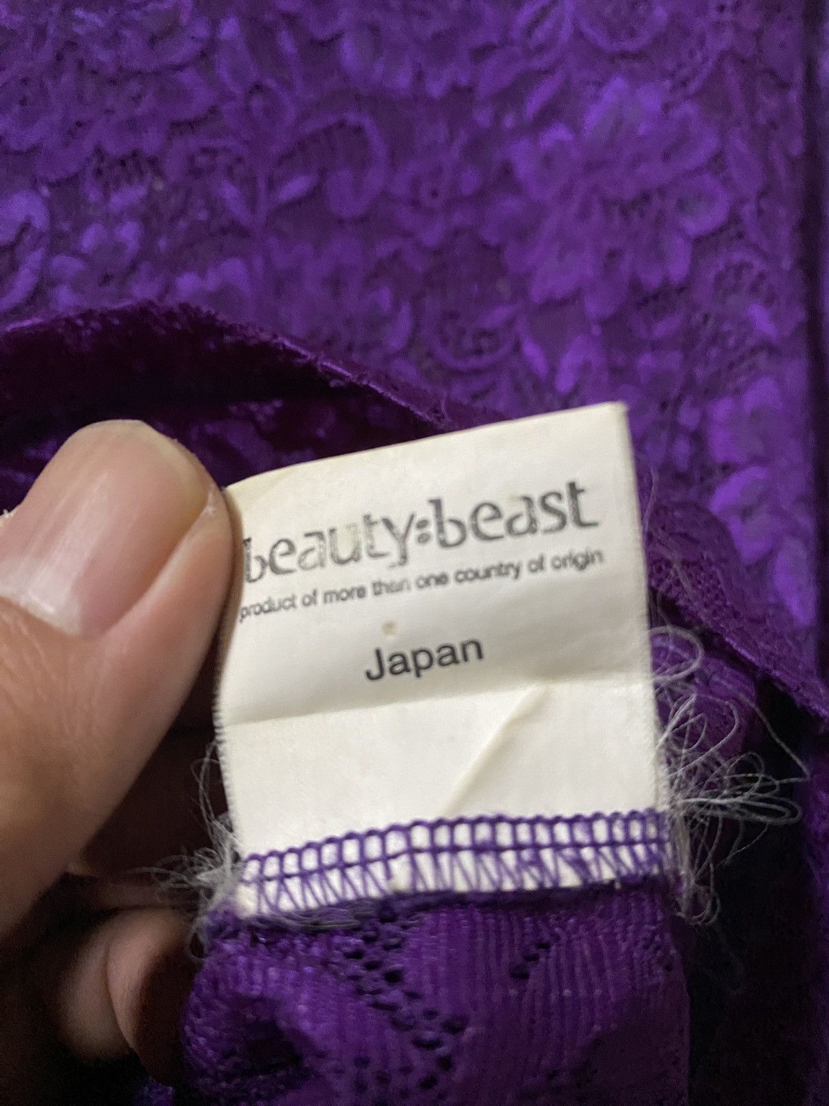 20471120 × Beauty Beast 2000's Beauty:Beast Floral Mesh Longsleeve Size US S / EU 44-46 / 1 - 11 Thumbnail