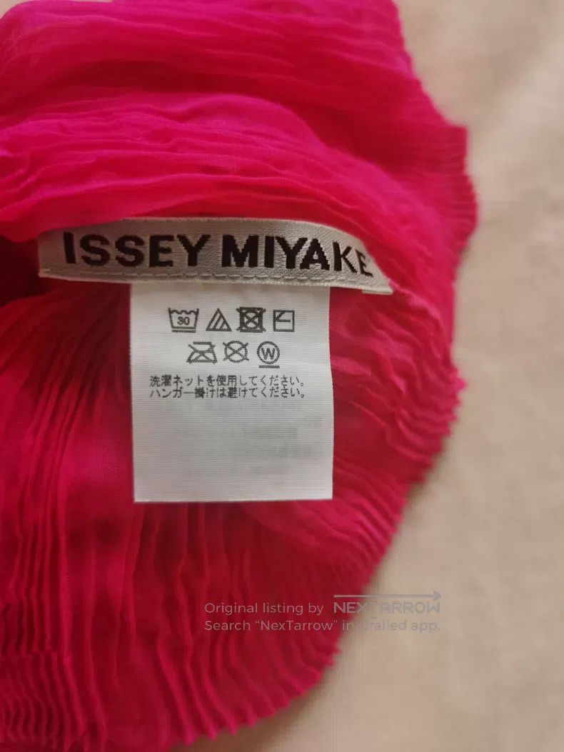 Issey Miyake Issey Miyake Wicker Pattern High Neck Top Size M / US 6-8 / IT 42-44 - 4 Thumbnail