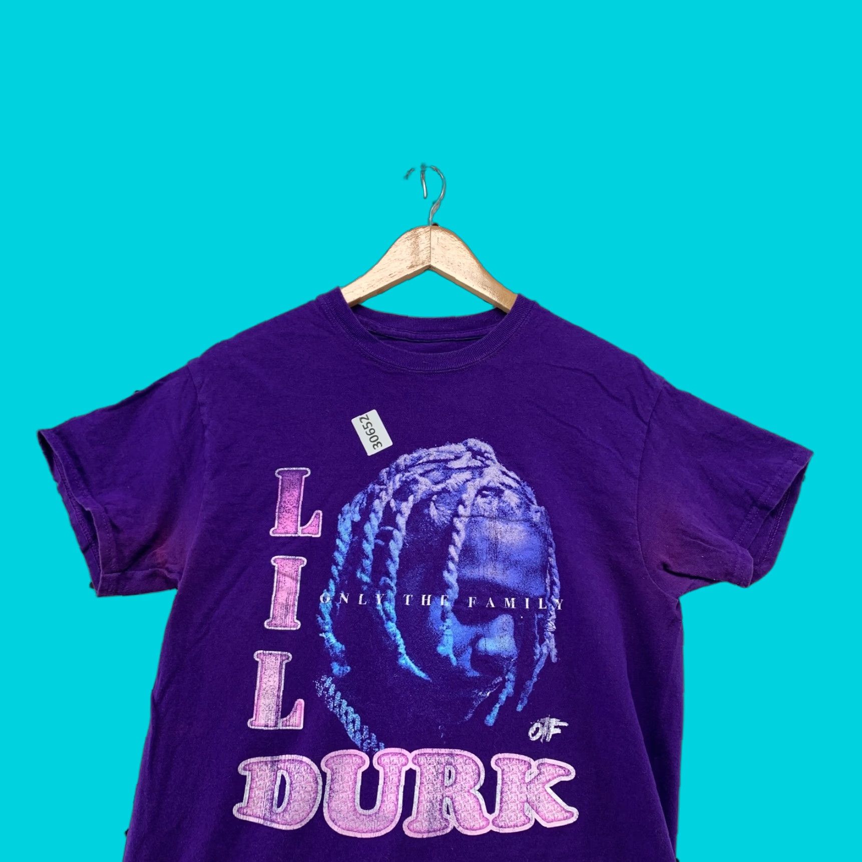 Vintage VINTAGE Lil Durk Shirt Womens M Purple Hip Hop Tee Short Sleeve 18.5x24.5 Mens Size M / US 6-8 / IT 42-44 - 1 Thumbnail