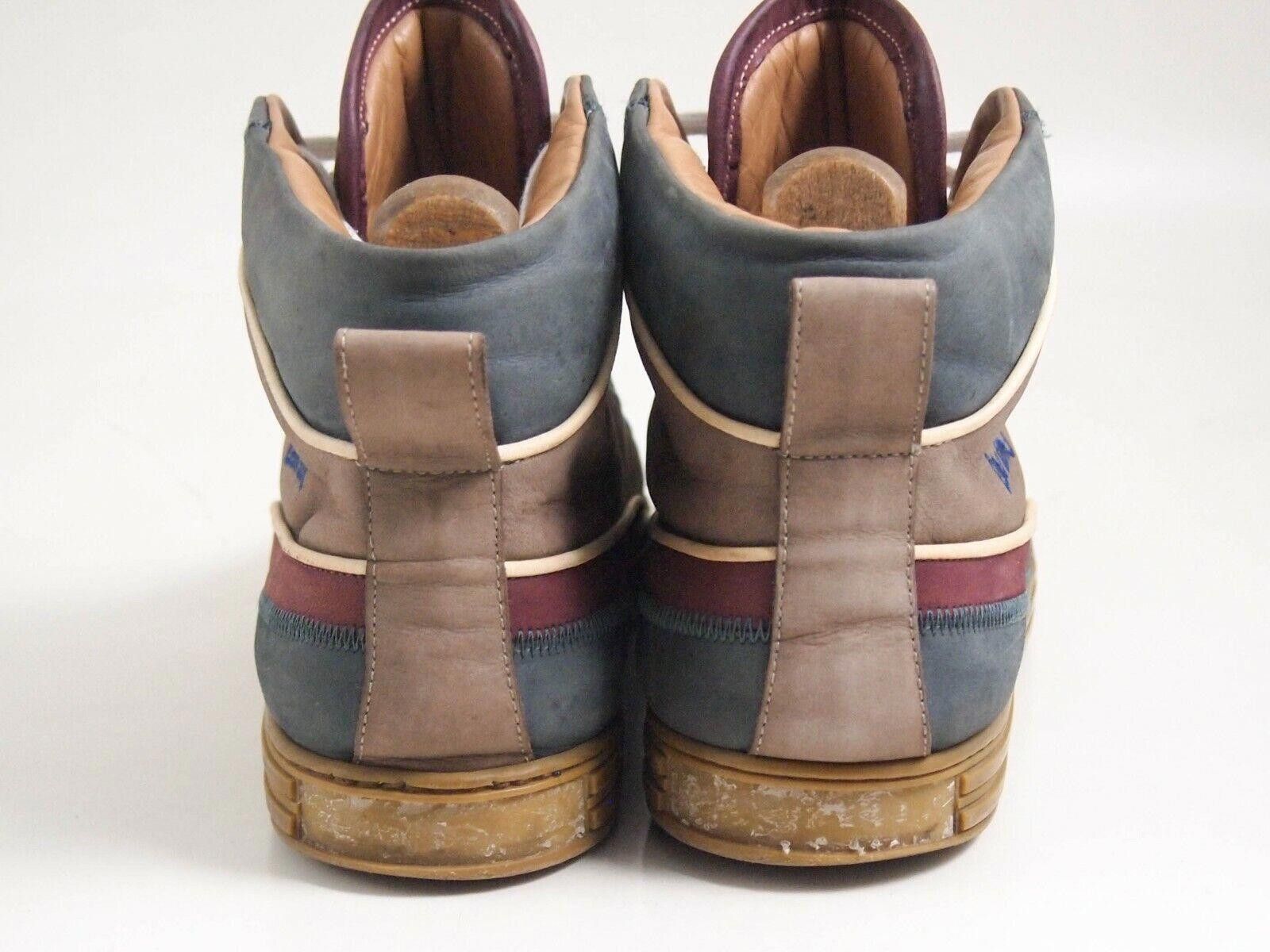 Dsquared2 Dsquared2 High Top Sneakers Brown Blue Suede Mens US 9 EU 42 Size US 9 / EU 42 - 5 Thumbnail