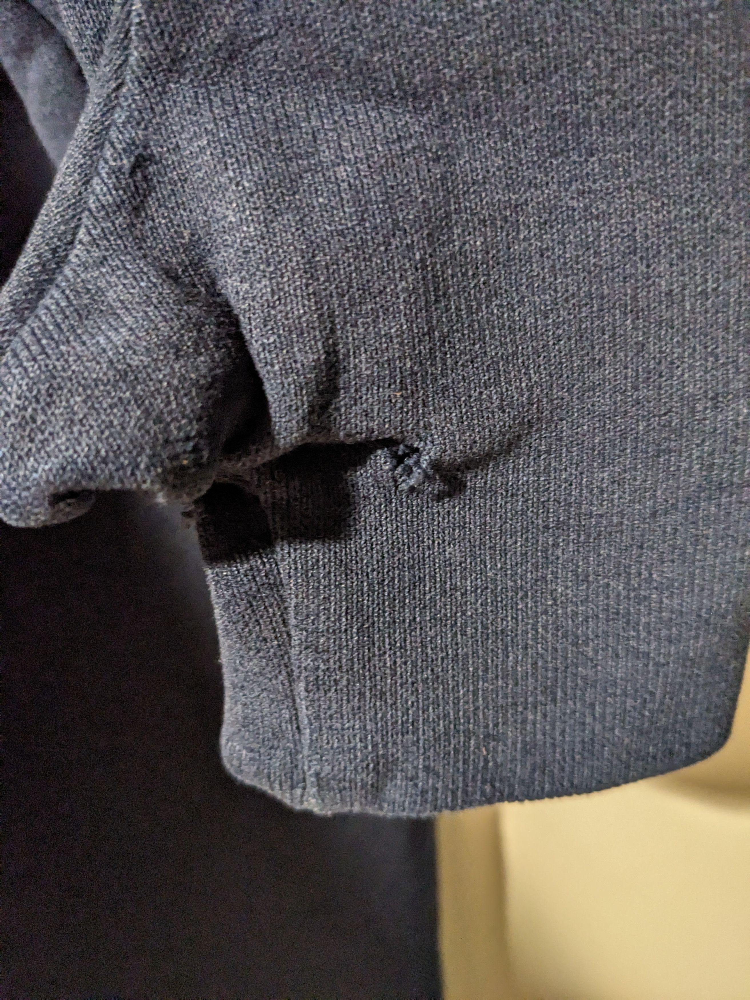 Designer × Vintage Vintage 90s Hand Cuffs Essential Blue Youth Medium Hoodie Size US M / EU 48-50 / 2 - 5 Thumbnail