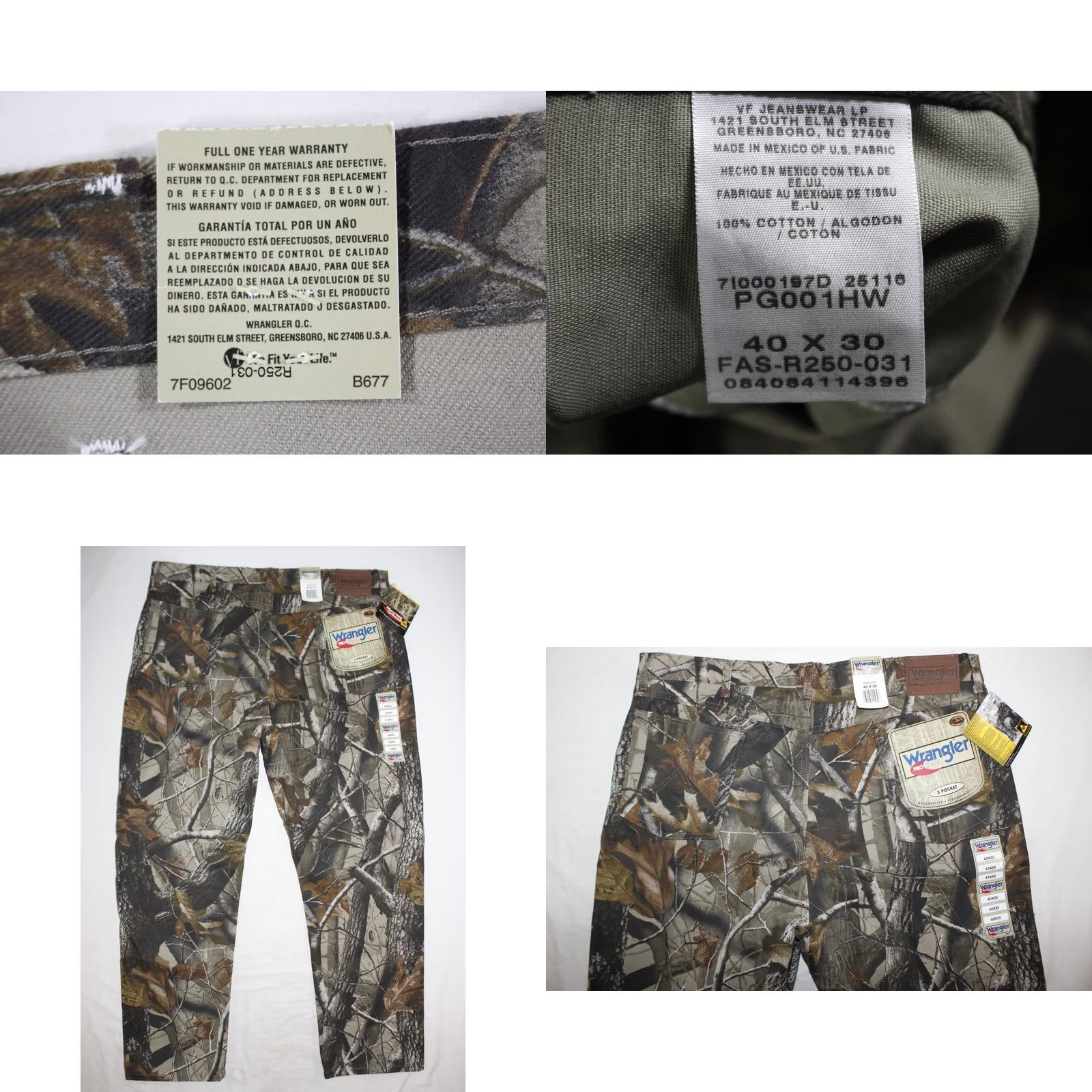 Wrangler VINTAGE No Size US 40 / EU 56 - 8 Thumbnail