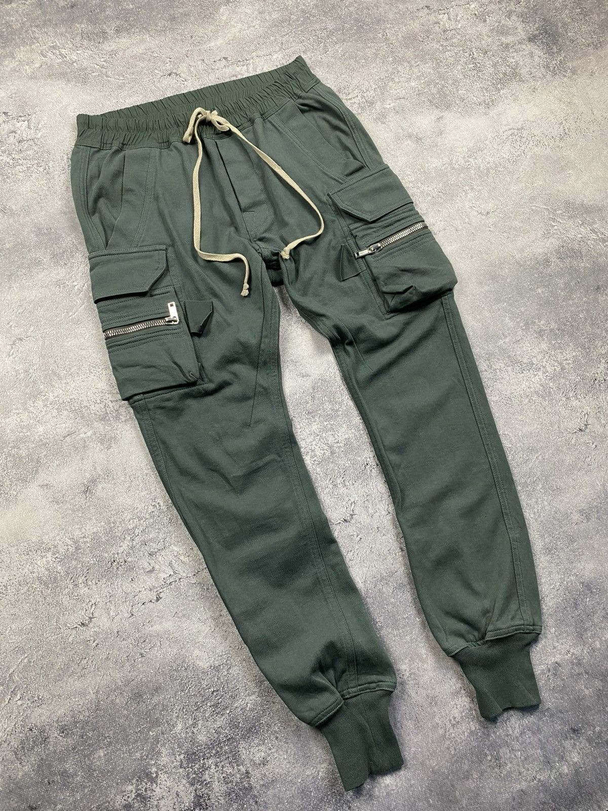 Rick Owens Mastadon Cargo Pants Strobe F/W 22 Sweatpants