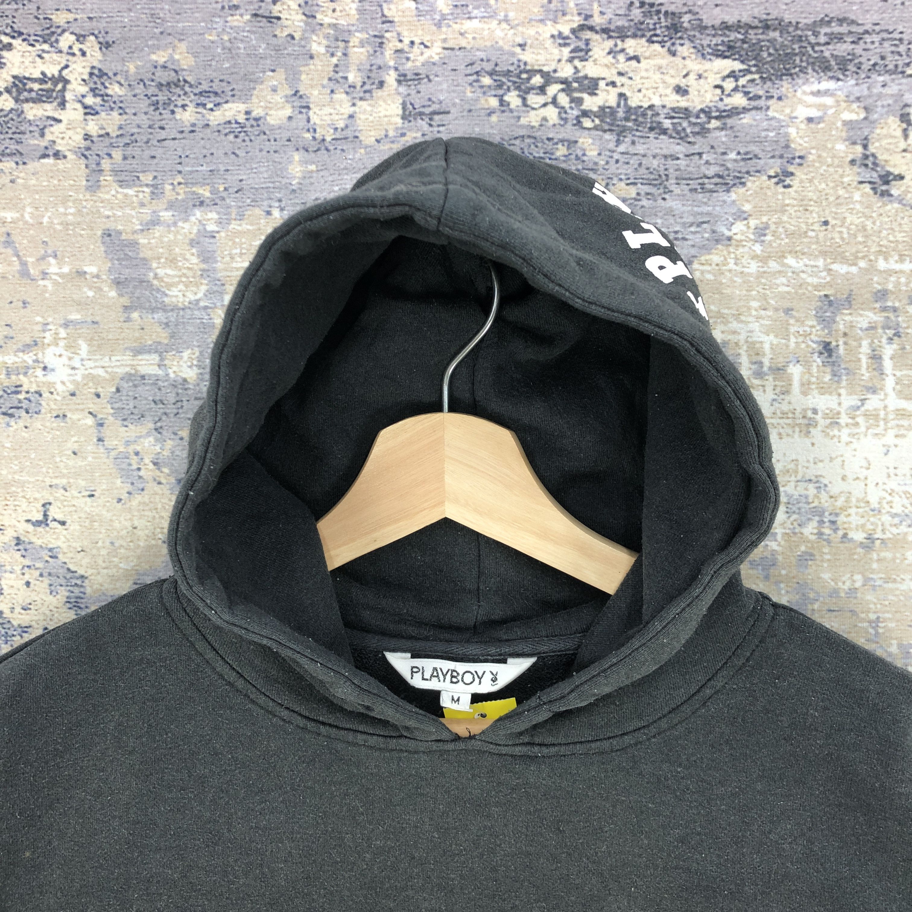 Vintage 90s Playboy Hoodie Sweater Playboy Hooded Sweatshirt