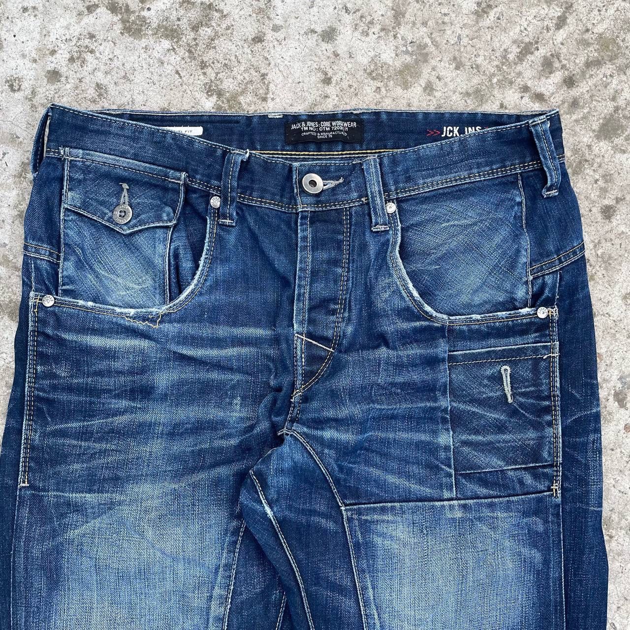 Jack & Jones Vintage Japanese Style Work Wear Jack & Jones Jeans Y2K 00s Size US 32 / EU 48 - 7 Thumbnail