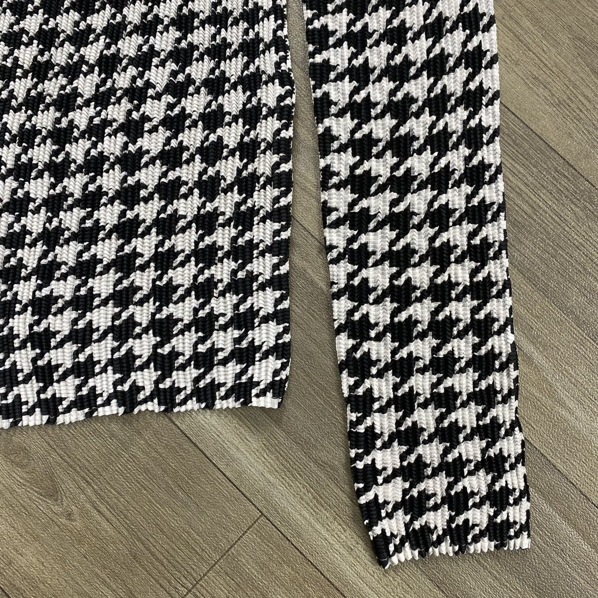 Issey Miyake Pleats Please Issey Miyake Specchio Houndstooth Cardigans Size XS / US 0-2 / IT 36-38 - 6 Thumbnail
