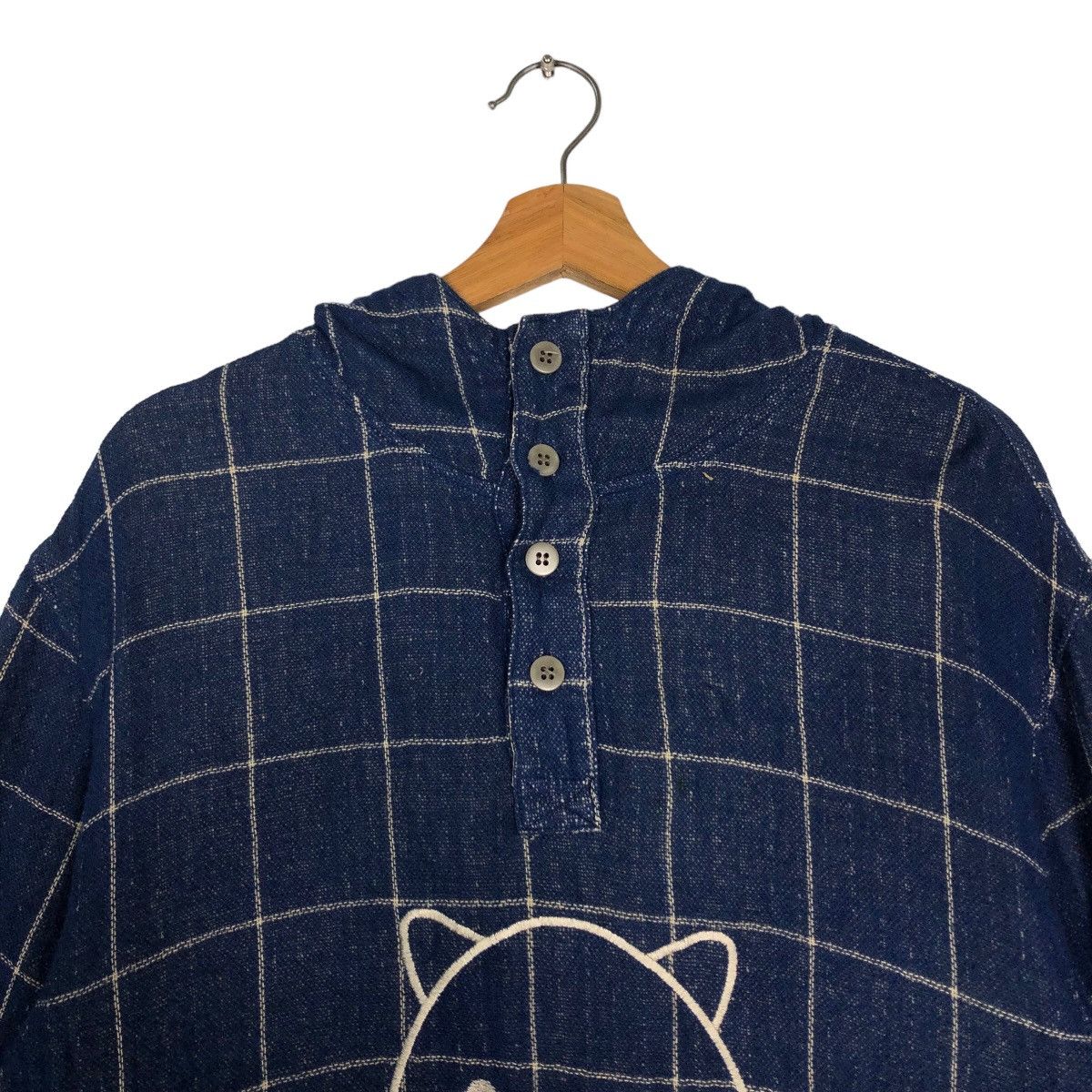 Hysteric Glamour 🔥Oversized Jacket Drug Store’s Big Logo Pig Tartan Design Size US L / EU 52-54 / 3 - 13 Thumbnail