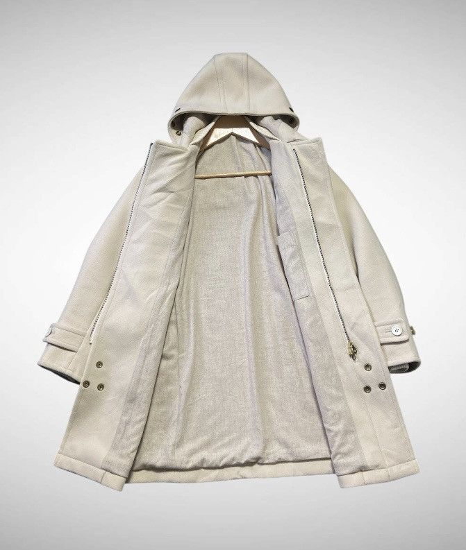 MasterPiece SCYE by Masterpiece Hoodie Wool Duffle Coat Size M / US 6-8 / IT 42-44 - 3 Thumbnail