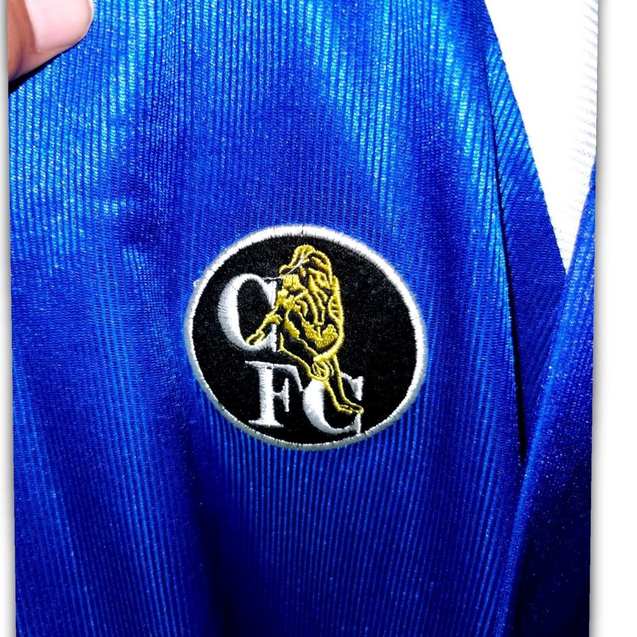 Other Fc Chelsea England Blues 90s Fan Home shirt jersey Size US XL / EU 56 / 4 - 4 Thumbnail