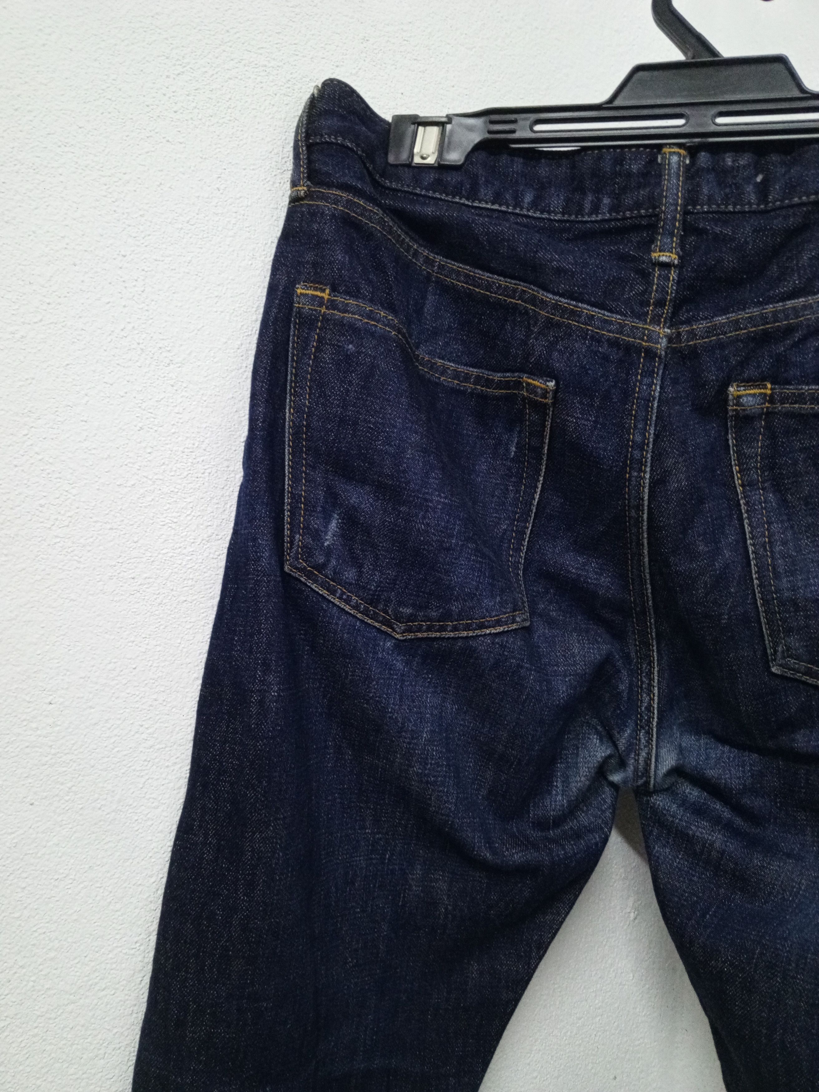 Japan Blue Jeans 🔥JAPAN BLUE JEANS SALVEDGE BLUE/BLACK🔥 Size US 31 - 6 Thumbnail