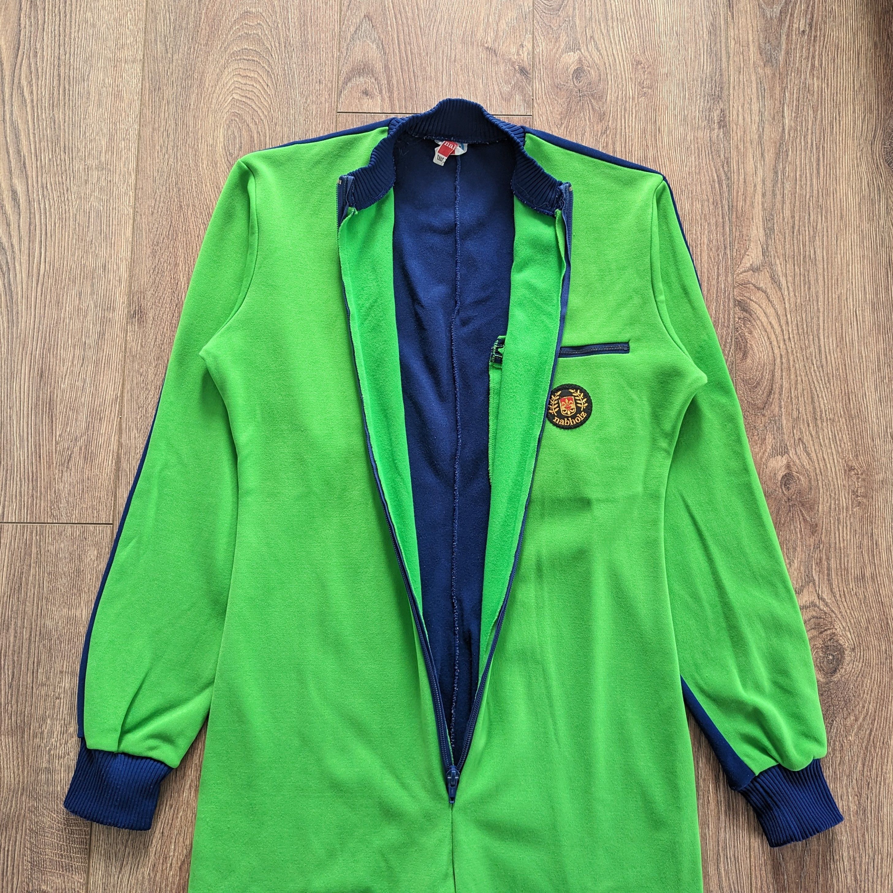 Vintage Vintage 80s Nylsuisse Nabholz Men's Tracksuit Very Rare Size 36R - 12 Thumbnail