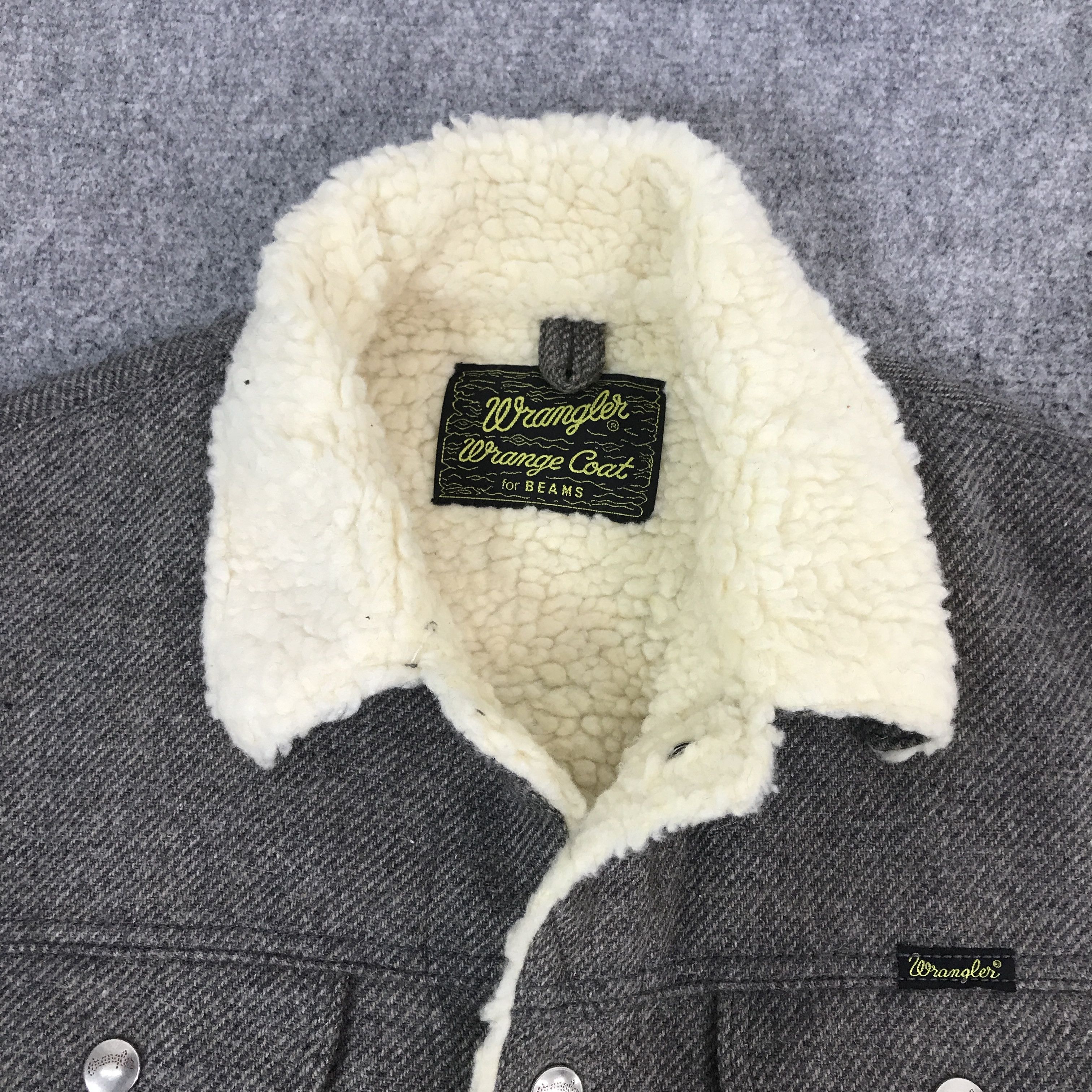Wrangler Wrangler X Beams Snap Button Wool jacket Size US L / EU 52-54 / 3 - 8 Thumbnail