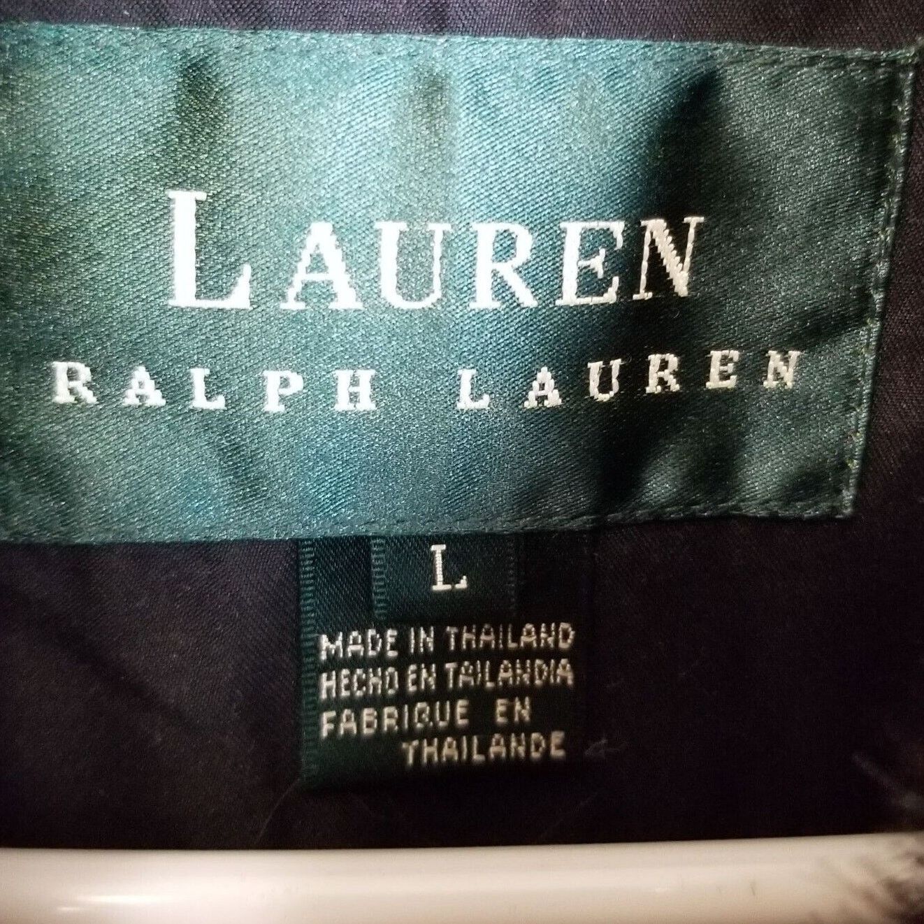 Lauren Ralph Lauren Lauren Ralph Lauren Womens Quilted Full Zip Jacket Size L Size L / US 10 / IT 46 - 7 Thumbnail