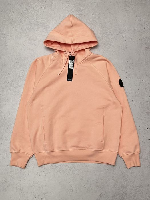 Stone island 2024 peach hoodie