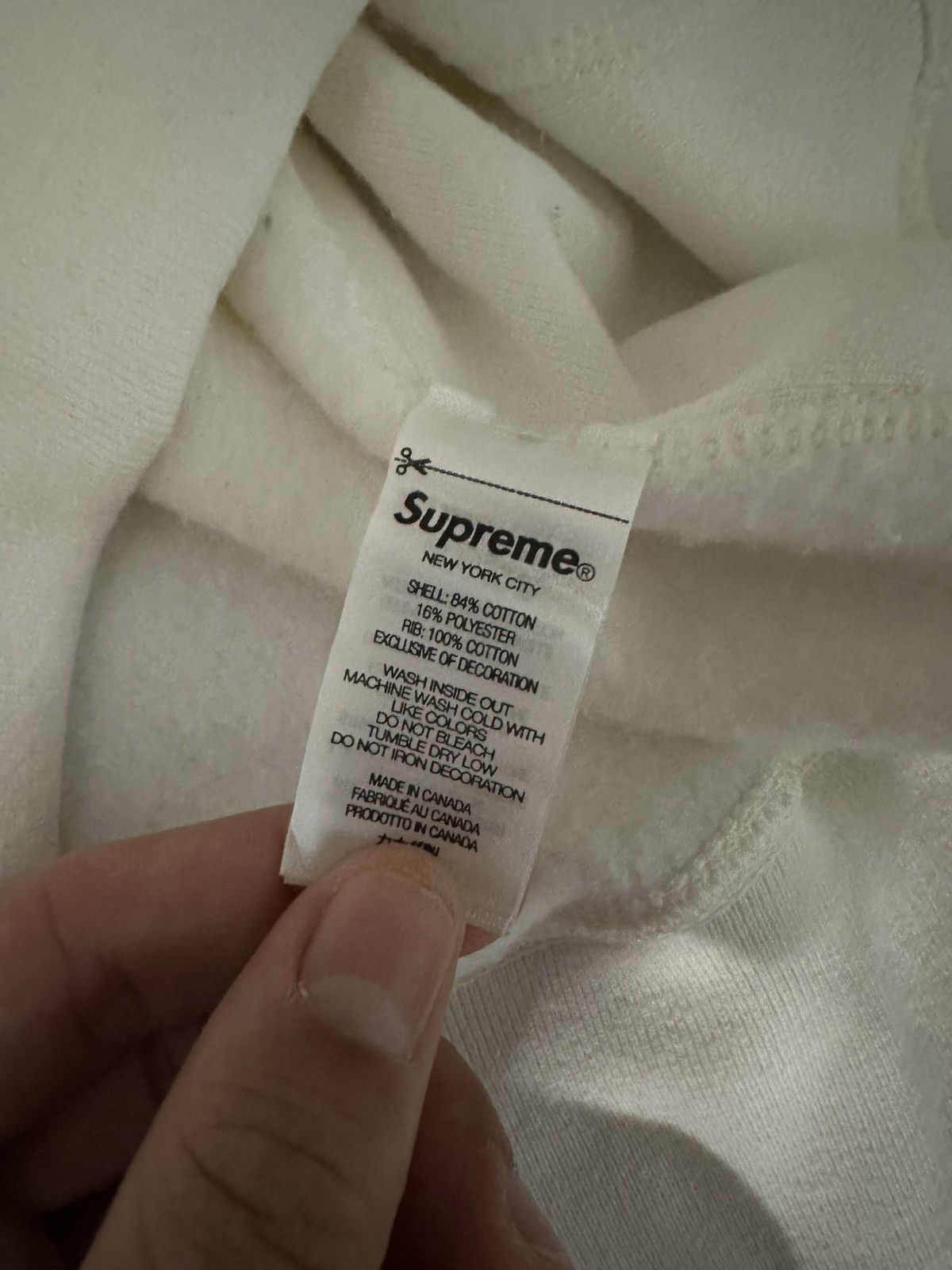 Supreme Supreme Collegiate Acronym Hoodie Size US L / EU 52-54 / 3 - 4 Thumbnail