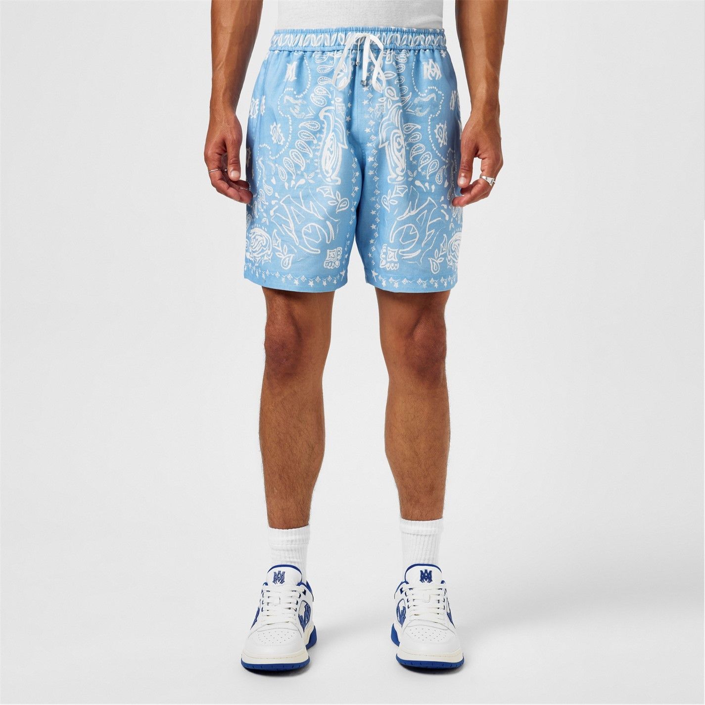 Amiri AMIRI Bandana Shorts Size US 34 / EU 50 - 2 Thumbnail