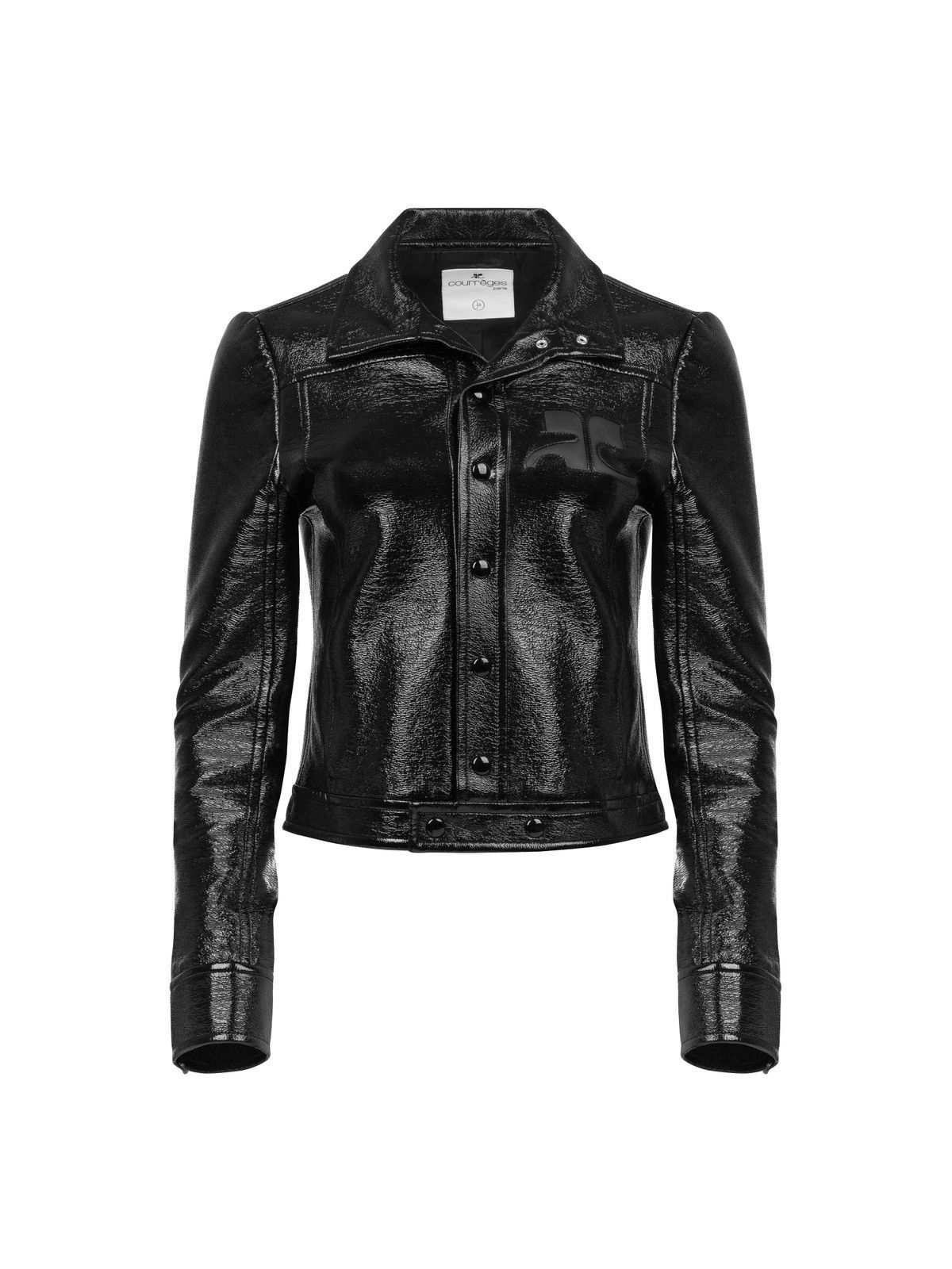Courreges Courrèges zipped vinyl jacket Size US S / EU 44-46 / 1 - 1 Thumbnail