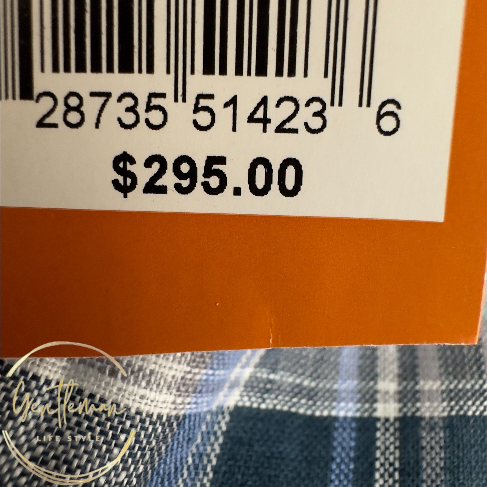 Tallia Tallia Mens Blazer Sport Coat 42R Linen Blue/White plaid Size 42R - 5 Thumbnail