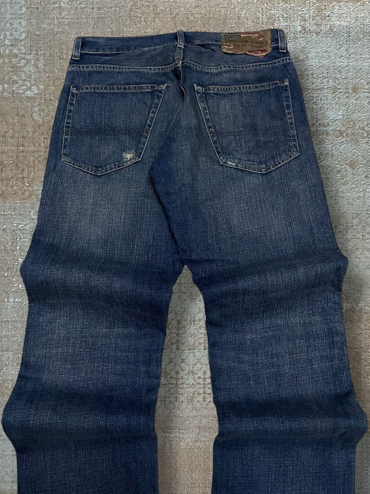 Ralph Lauren Vintage Designer Ralph Lauren Denim&Supply Distressed Style Size US 33 - 12 Thumbnail