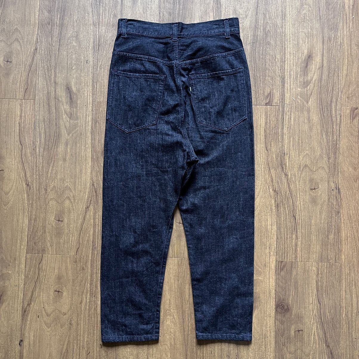 14th Addiction × Japanese Brand × Zucca Cabane de Zucca Asymetric Ten Button Denim Pants Size US 29 - 6 Thumbnail