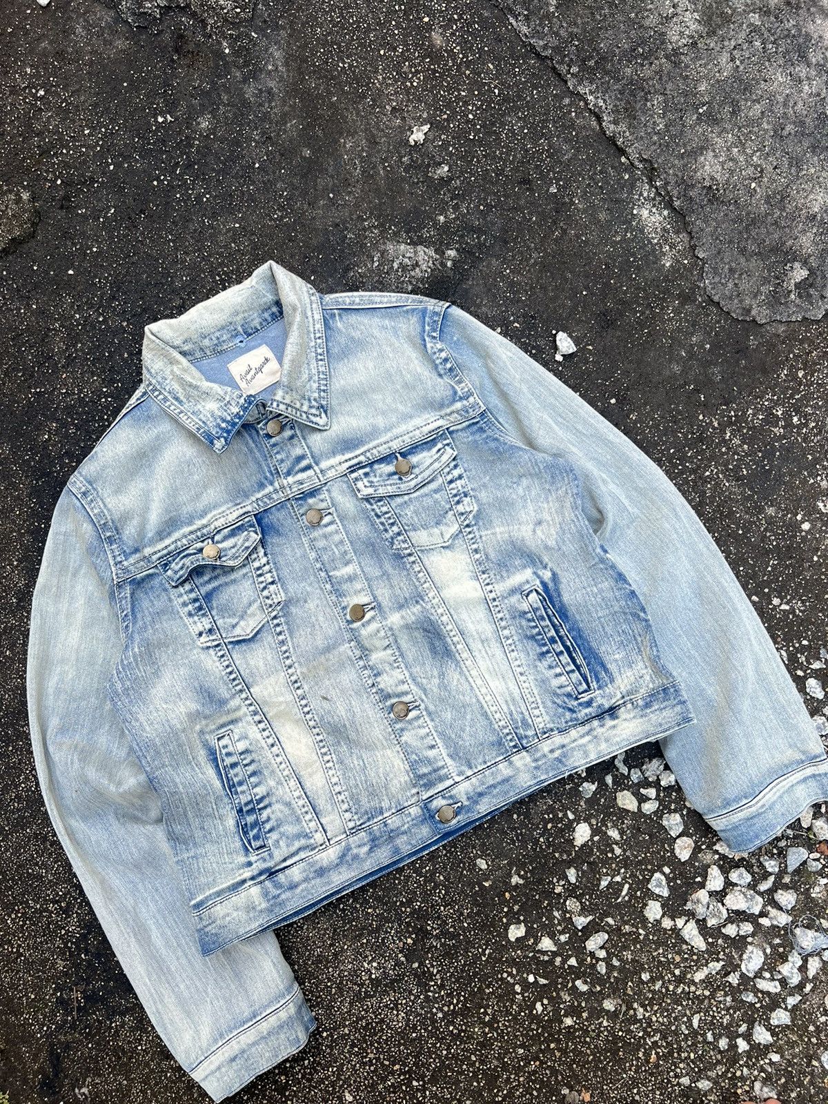 AVIALAE Avail Avant Garde Women Casual Denim Jacket Size M / US 6-8 / IT 42-44 - 7 Thumbnail