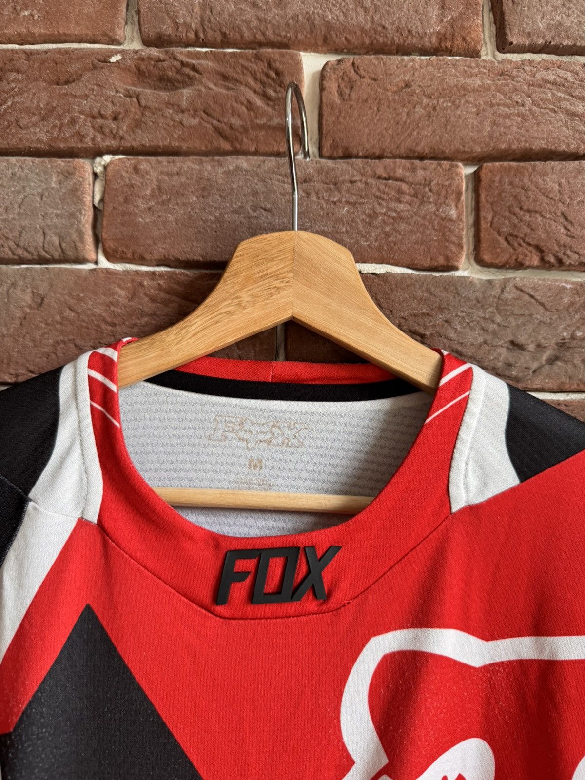 Fox Racing × Vintage Vintage Fox racing jersey size M big logo Moto racing Size US M / EU 48-50 / 2 - 7 Thumbnail