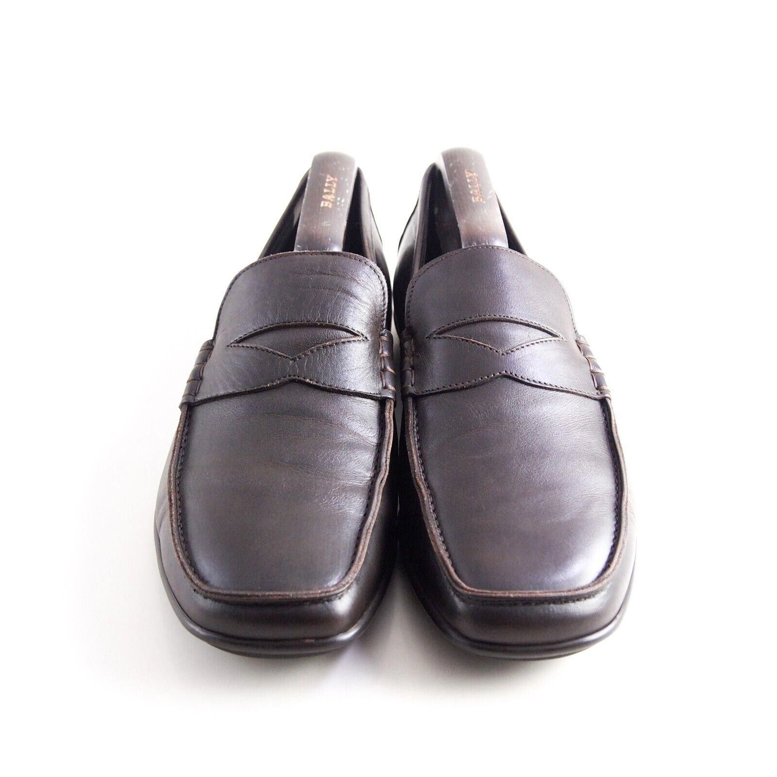 Prada Prada Penny Loafers Brown Leather US 9 EU 42 Size US 9 / EU 42 - 3 Thumbnail