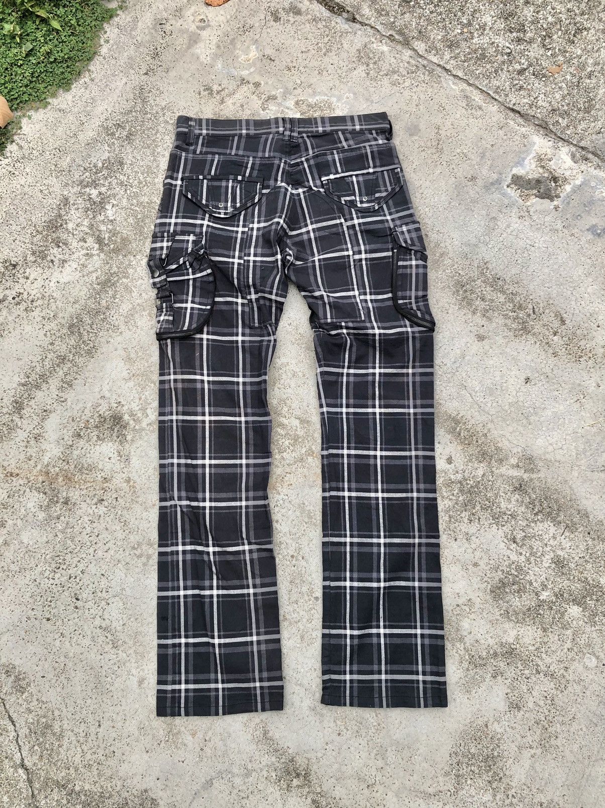 Seditionaries MULTIPOCKET ZIPPER STRECTHABLE PUNK PANT Size US 31 - 10 Thumbnail