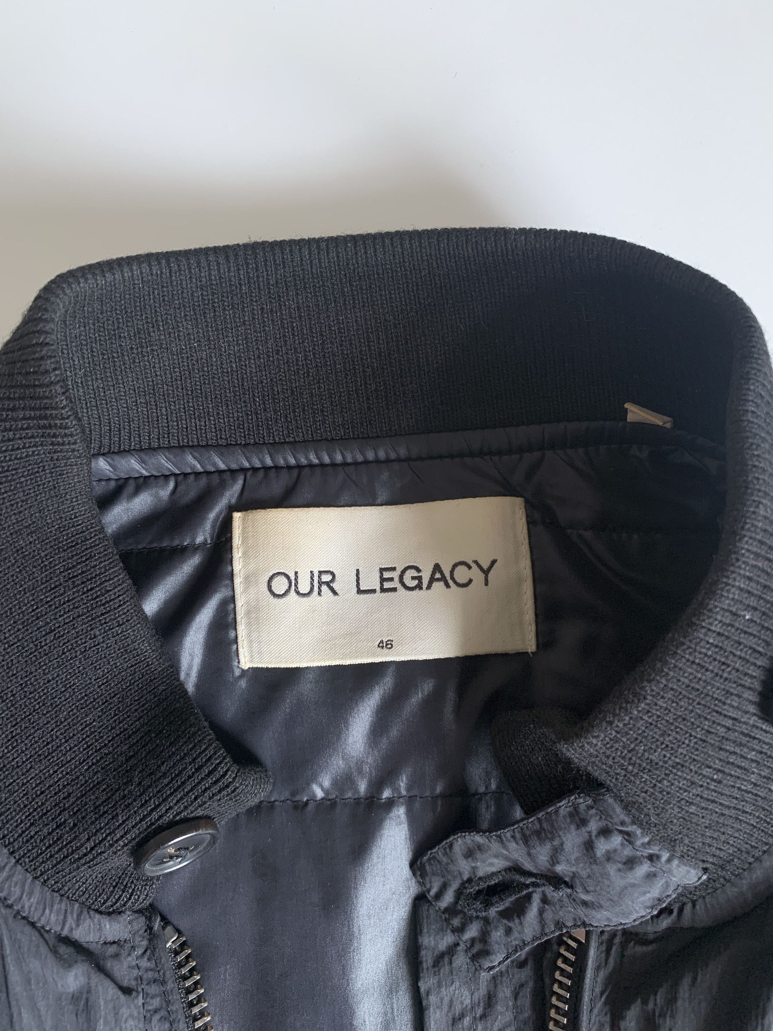 Our Legacy Black Wave Bomber Size US S / EU 44-46 / 1 - 6 Thumbnail