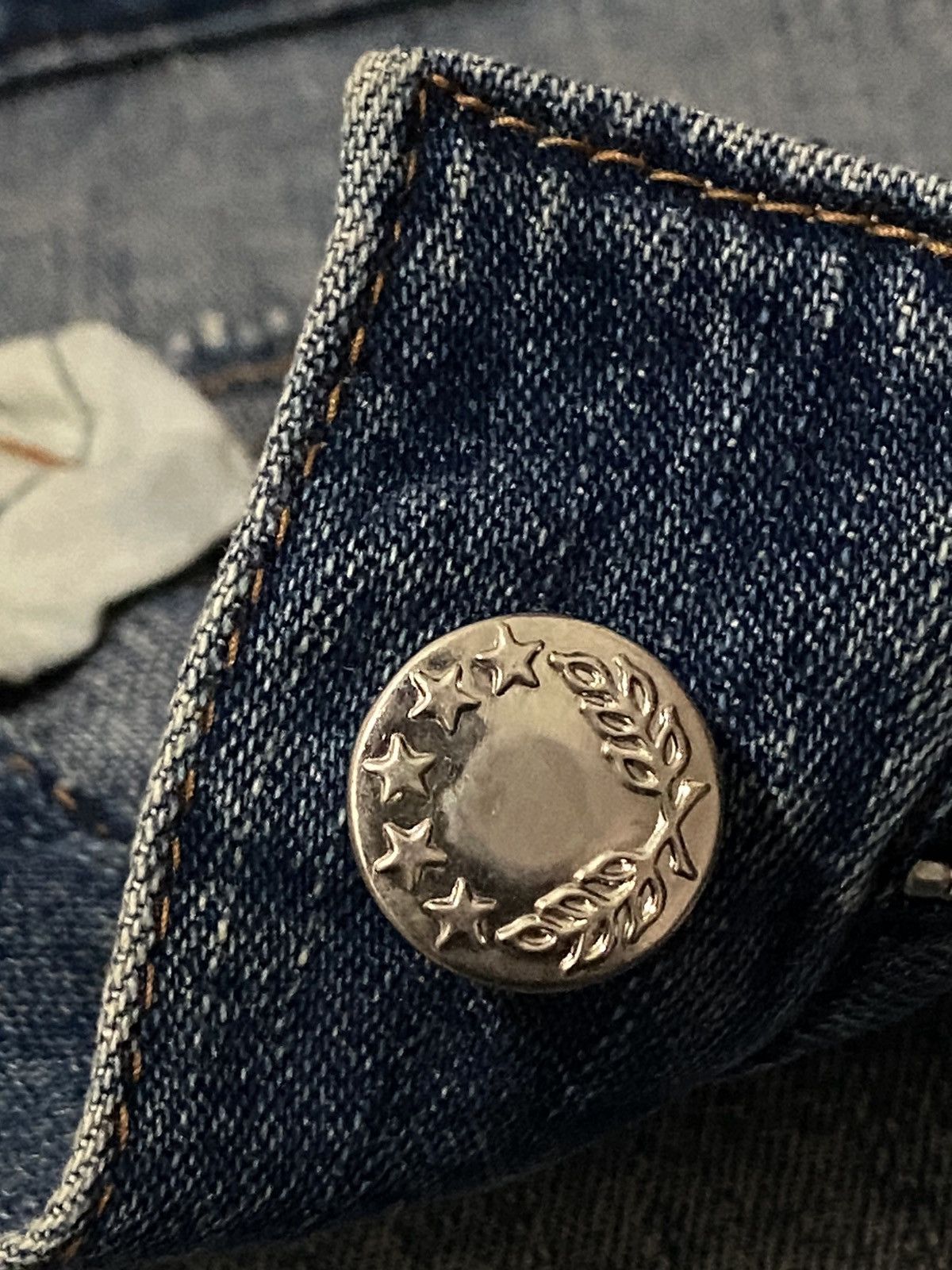 Hysteric Glamour × If Six Was Nine × Le Grande Bleu (L.G.B.) Flare Priurus Brand Japan Jean Art of Design Star Words Size US 26 / EU 42 - 12 Thumbnail