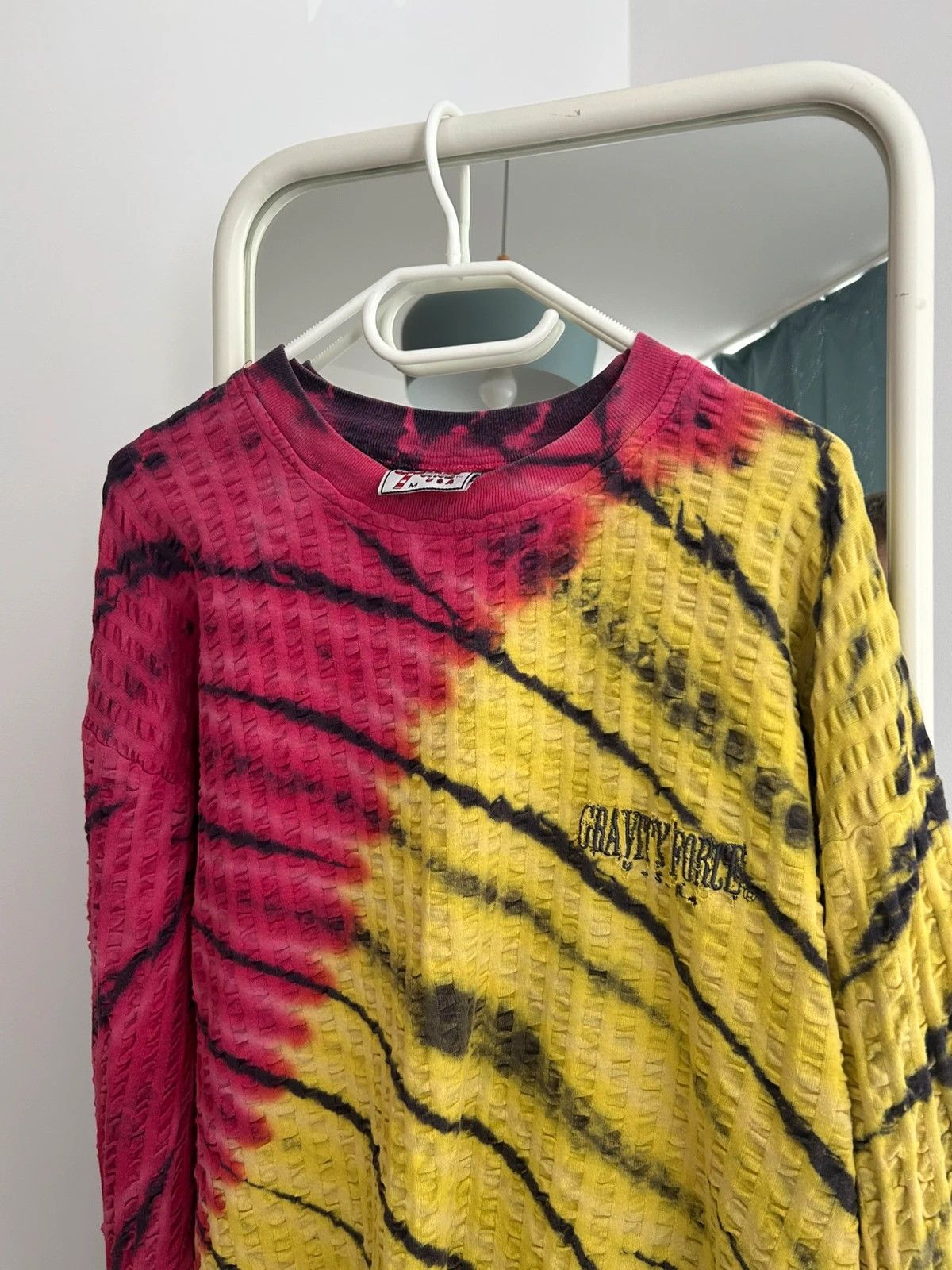 Vintage Gravity Force USA vintage Longsleeve tie-dye Size US M / EU 48-50 / 2 - 2 Thumbnail