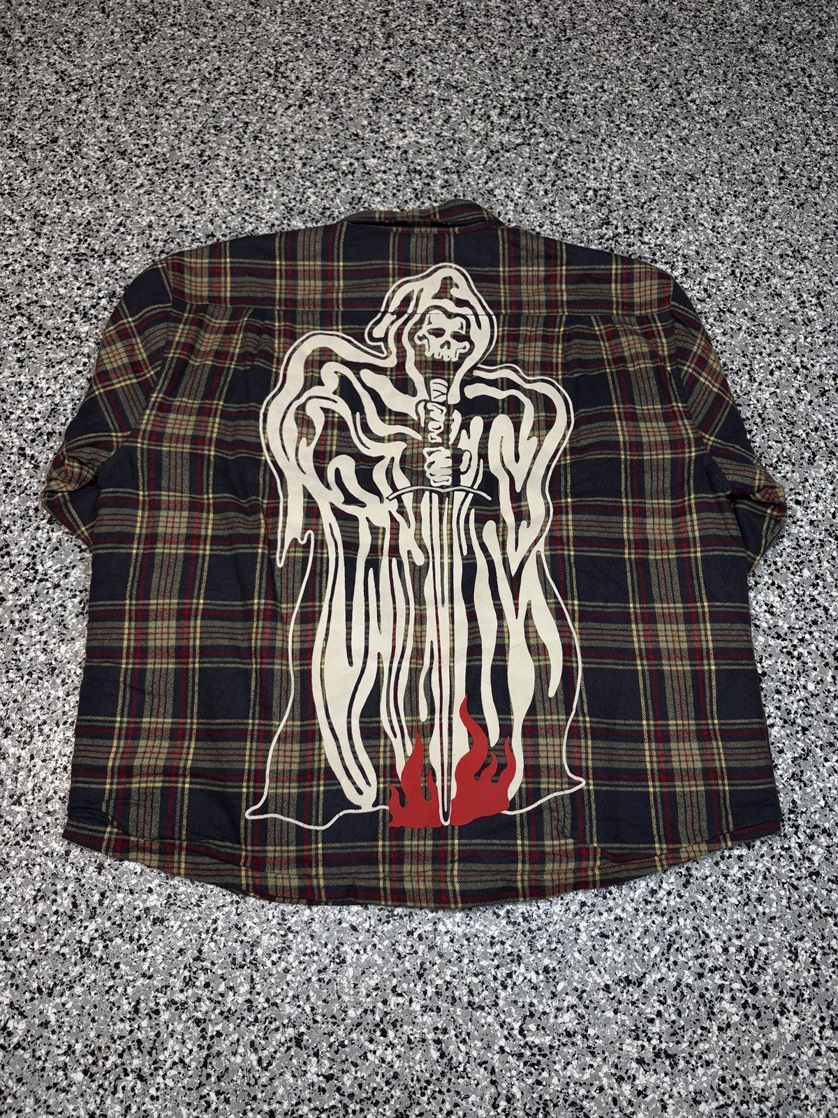 Warren Lotas 2020 Warren Lotas Signature Reaper Sherpa Flannel Size XL Size US XL / EU 56 / 4 - 1 Thumbnail
