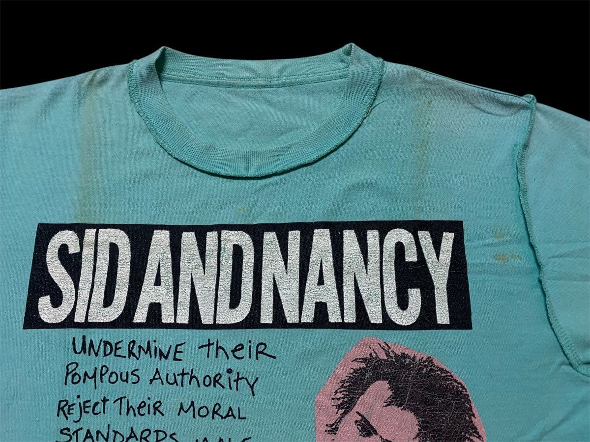 Japanese Brand × Vintage Vintage Sid and Nancy Tees by Sexy Dynamite London Original Size US XS / EU 42 / 0 - 3 Thumbnail