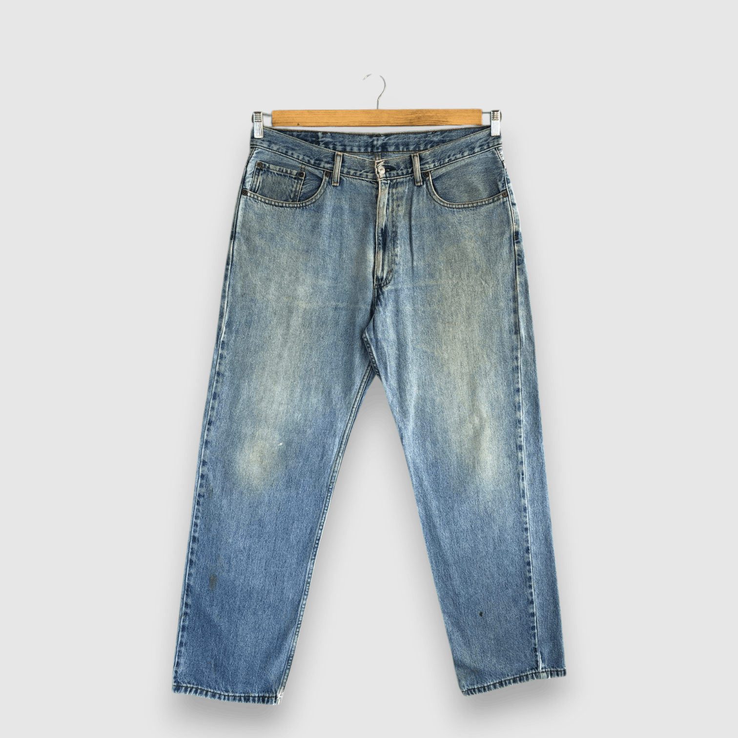 Levi's Vintage Y2K Faded Levis 550 Jeans Levi's Baggy Loose Denim Size US 36 / EU 52 - 1 Thumbnail