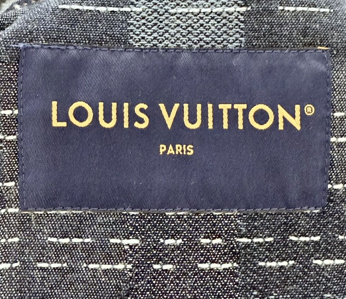 Louis Vuitton × Nigo Louis Vuitton x Nigo 50 Damier Denim Workwear Jacket Size US M / EU 48-50 / 2 - 7 Thumbnail