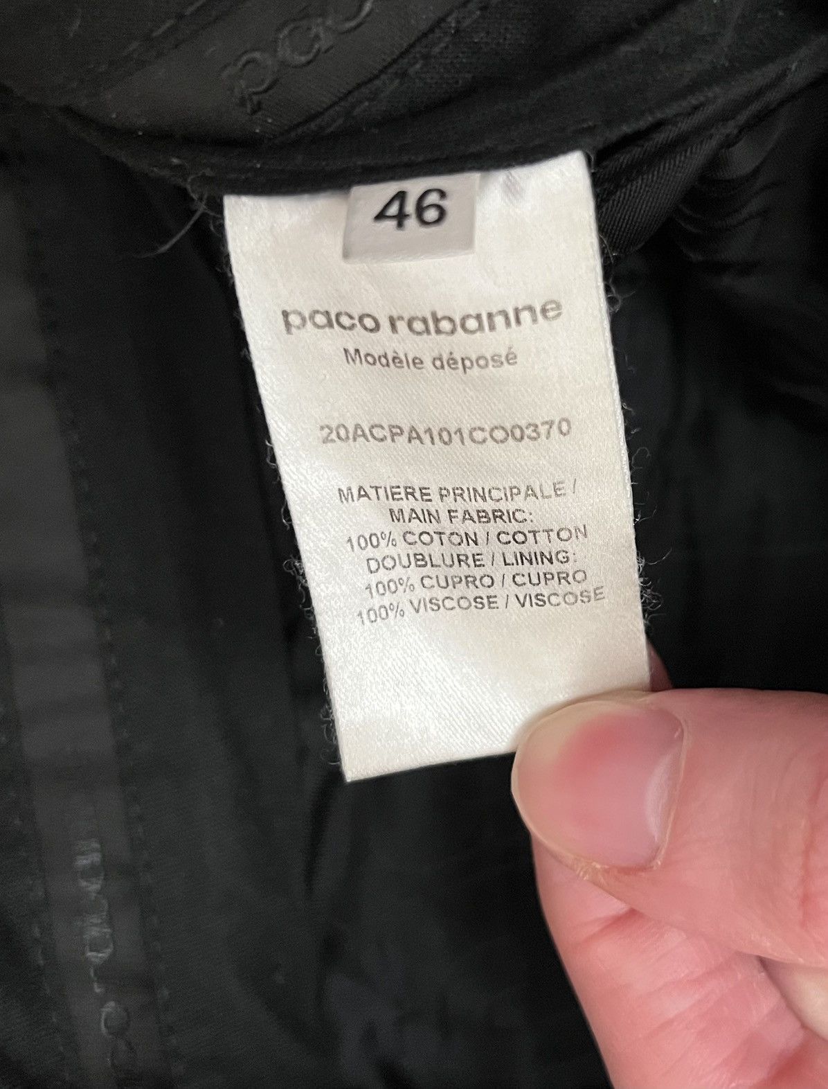 Other $850 Paco Rabanne Multicolor Corduroy Floral Print Trousers Size US 30 / EU 46 - 2 Thumbnail