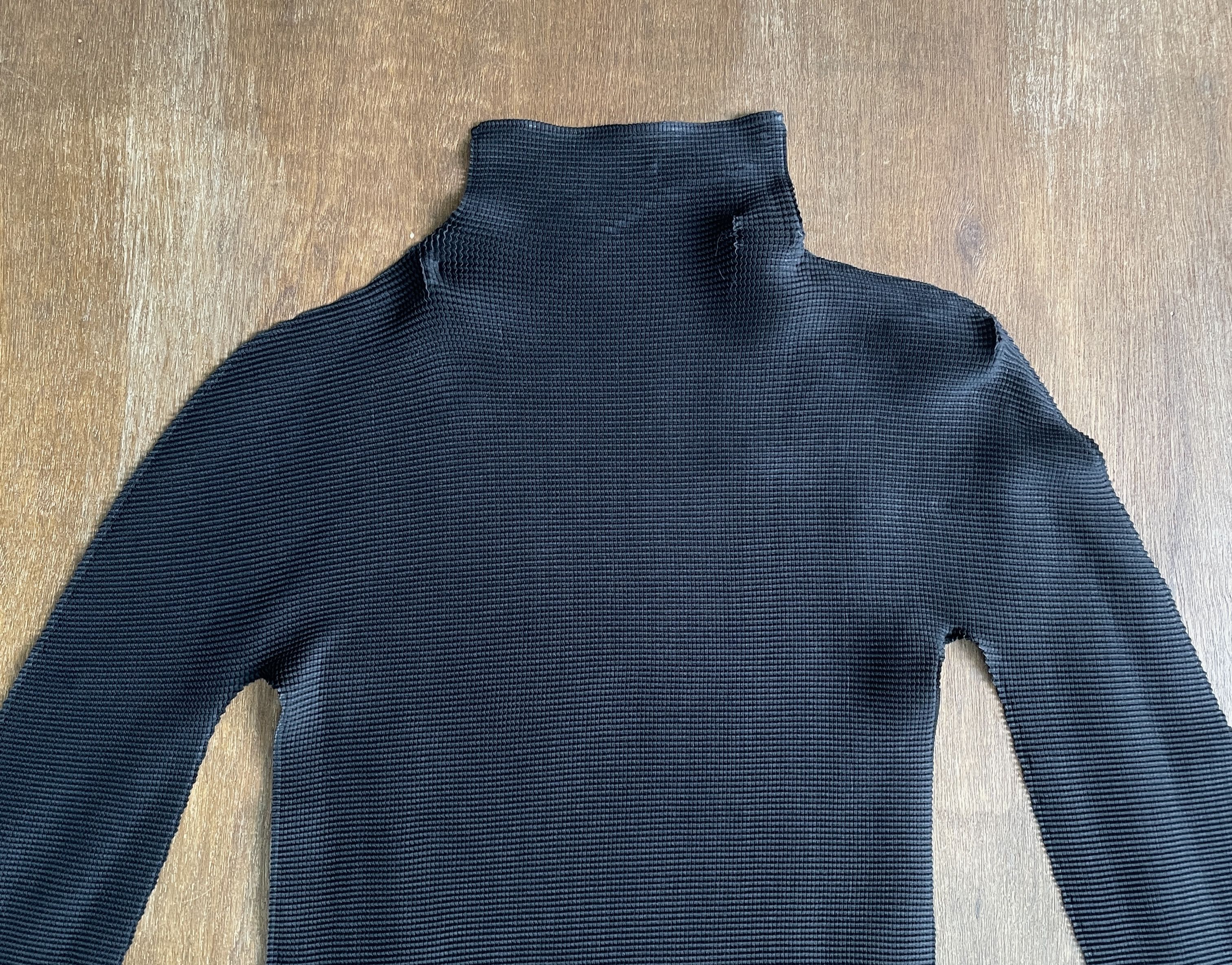 Issey Miyake ISSEY MIYAKE ME Classic Turtle Neck Top Size XS / US 0-2 / IT 36-38 - 6 Thumbnail