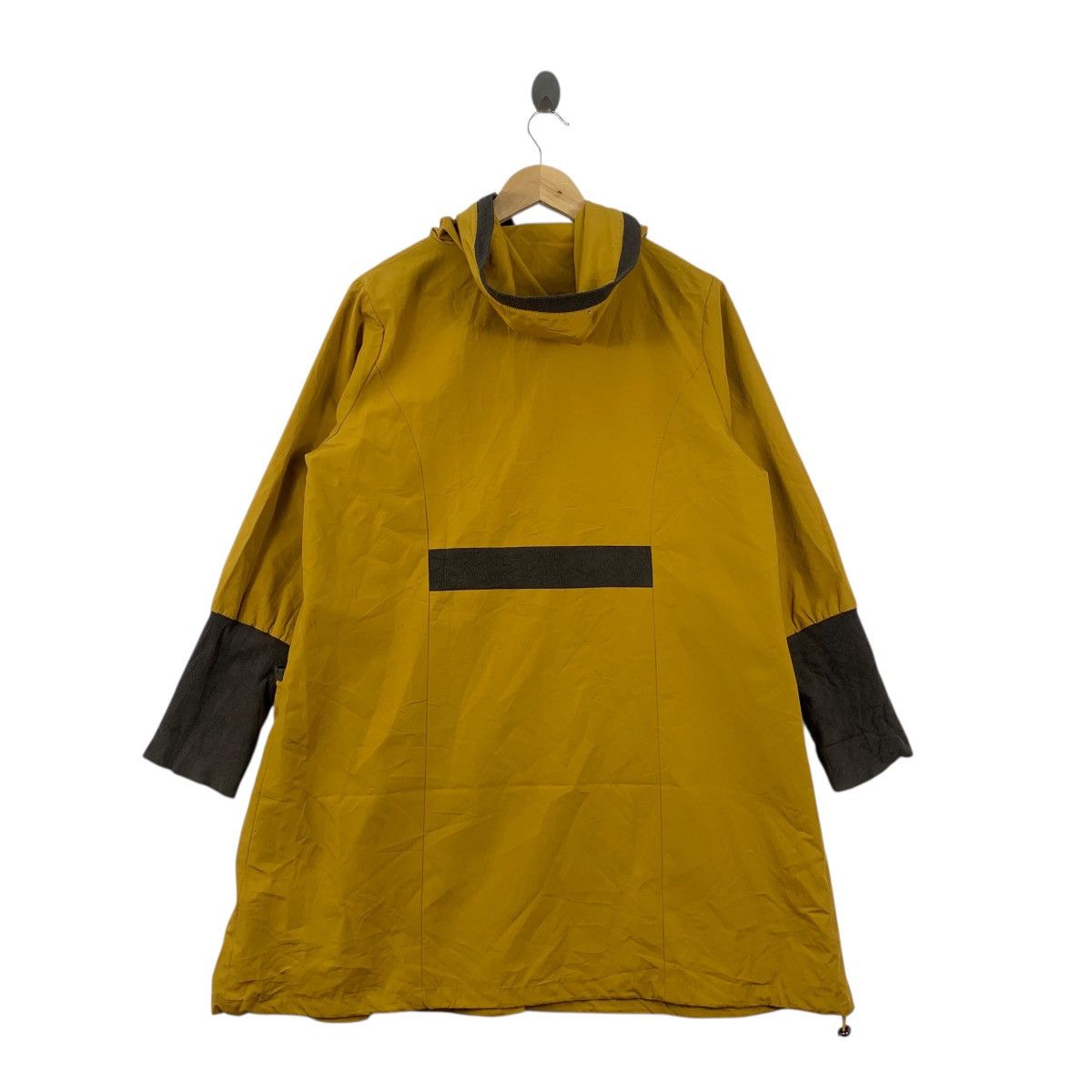 Takeo Kikuchi TAKEO KIKUCHI JAPAN Outdoor Yellow Long Jacket Hoodie Size XXL / US 16-18 / IT 52-54 - 7 Thumbnail