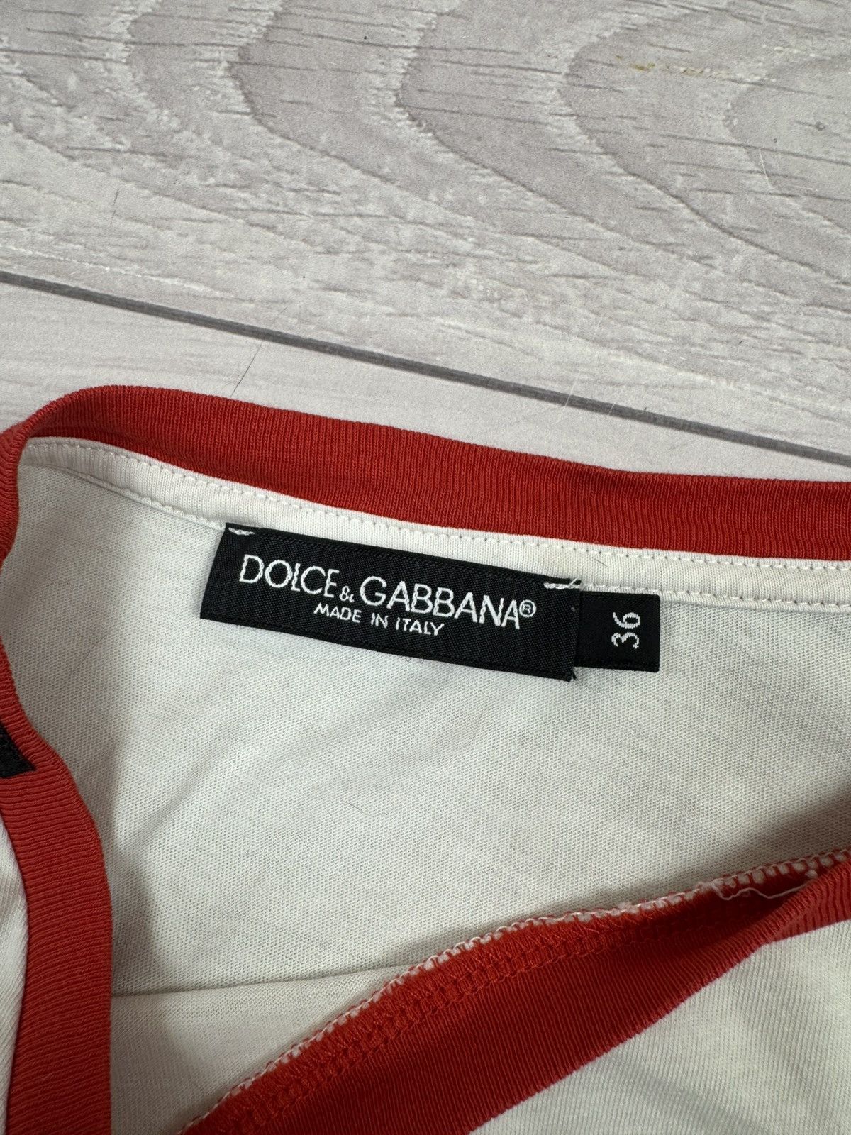 Dolce & Gabbana Dolce & Gabbana I AM NOT PERFECT t-shirt IT 36 / XS / 36”), Size XS / US 0-2 / IT 36-38 - 9 Thumbnail