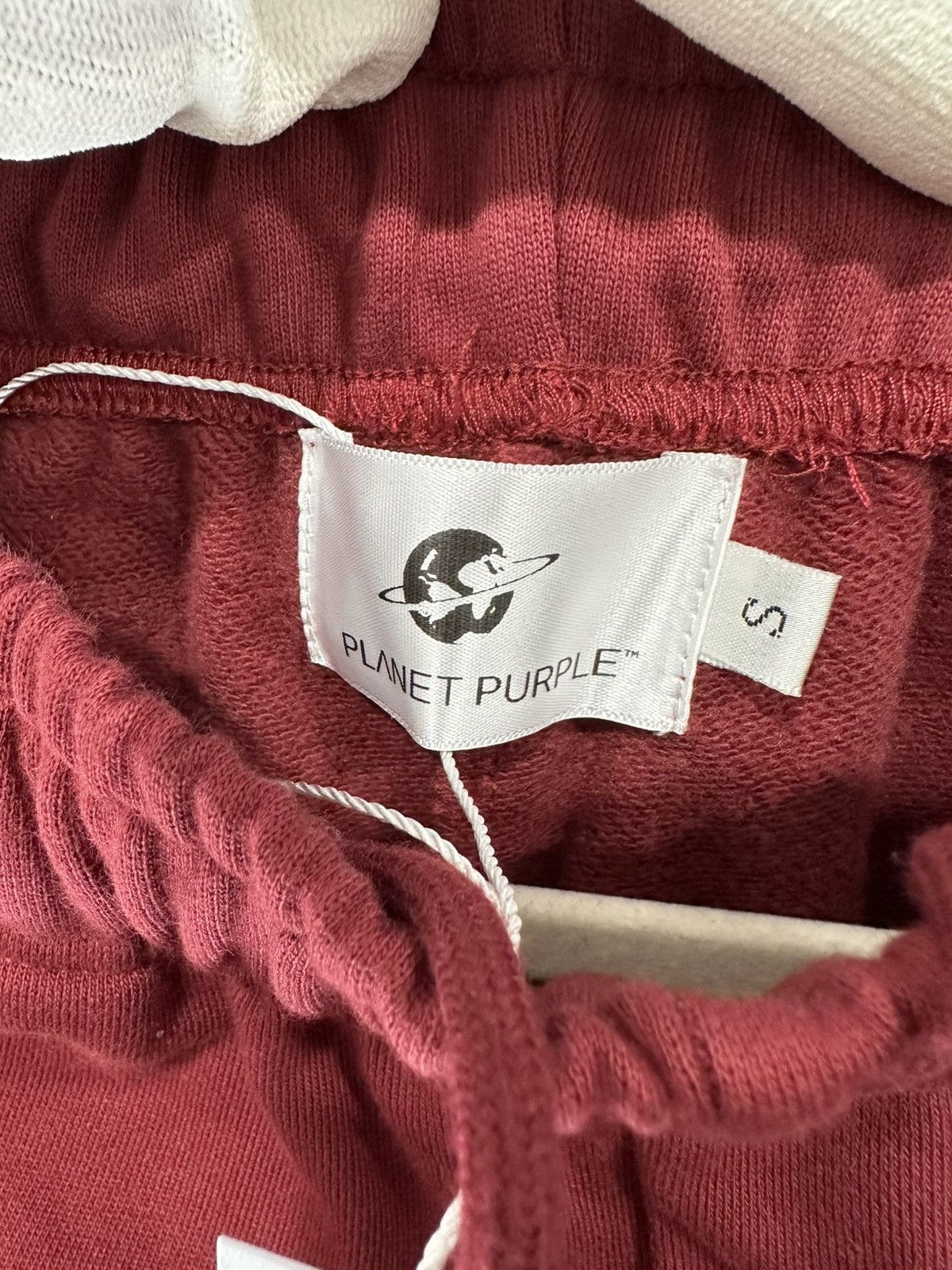 Other Planet Purple Stacked Logo Sweatpants Medium Red Size US 32 / EU 48 - 7 Thumbnail