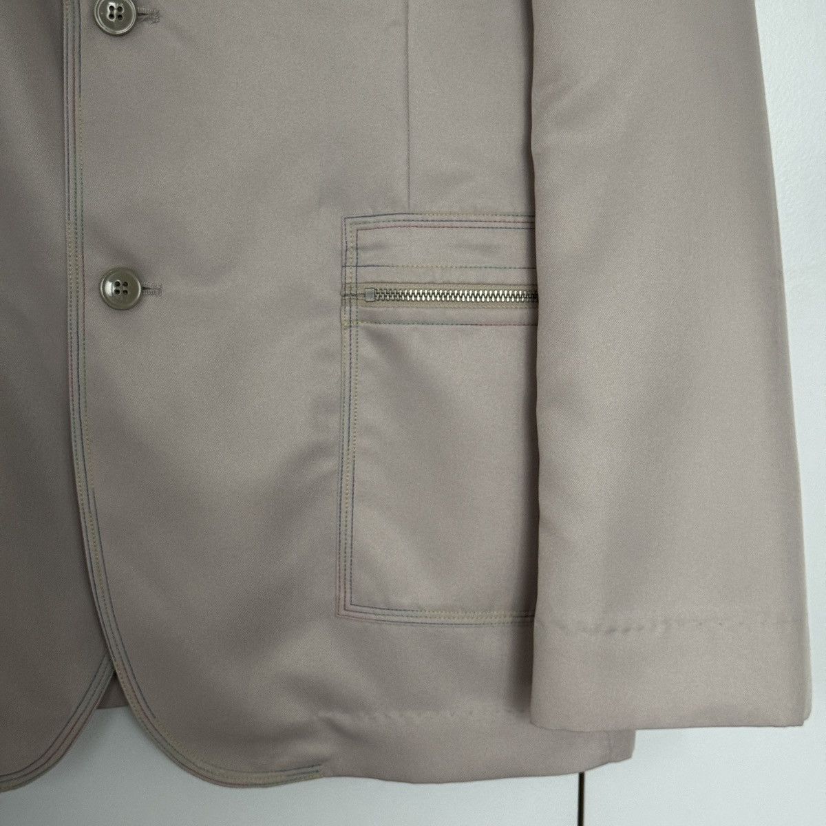 Acne Studios Acne Studios Contrast Stitched Blazer, Medium Size 38R - 6 Thumbnail
